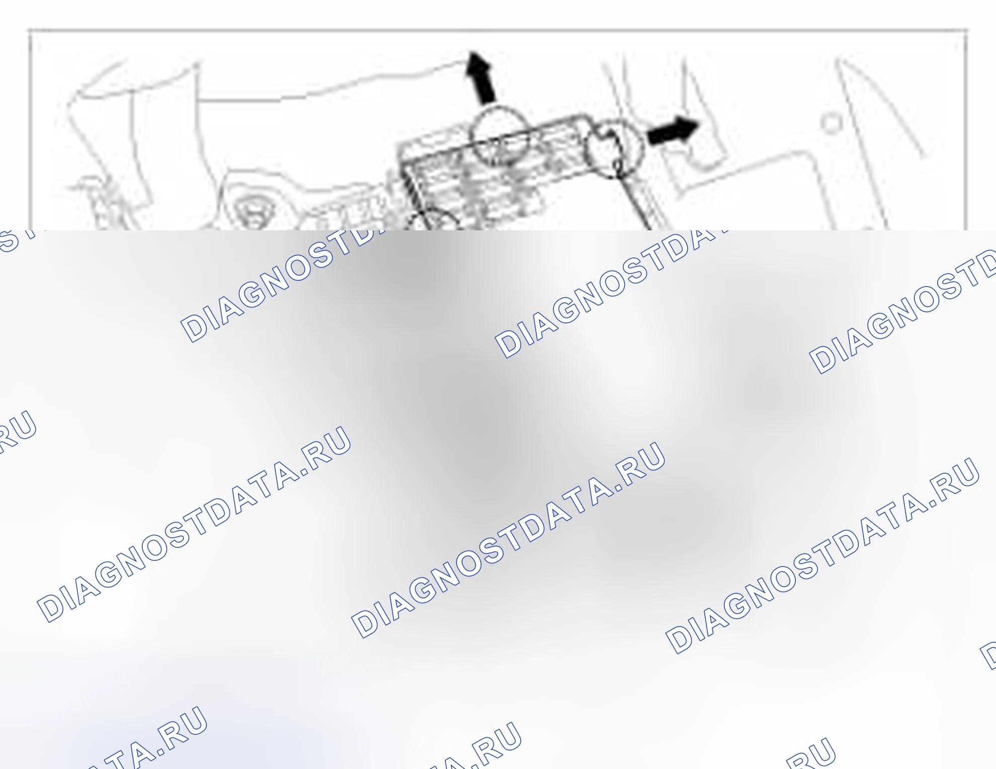 Рис. 6: Замена коробки EMS. BMW 6 серия F06/F13/F12