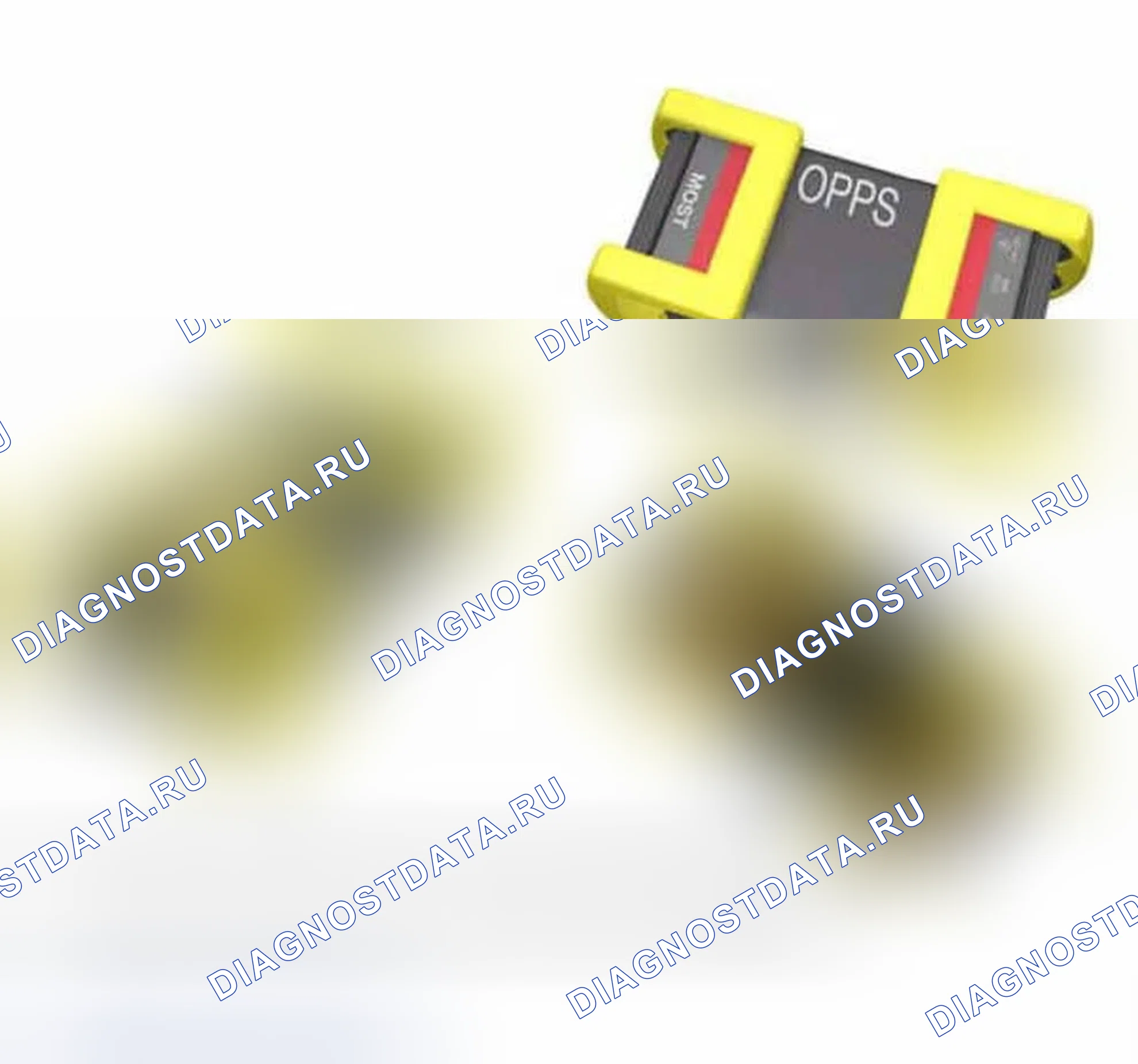 Рис. 6: Оптоволоконная диагностика. BMW M6 E63/E64