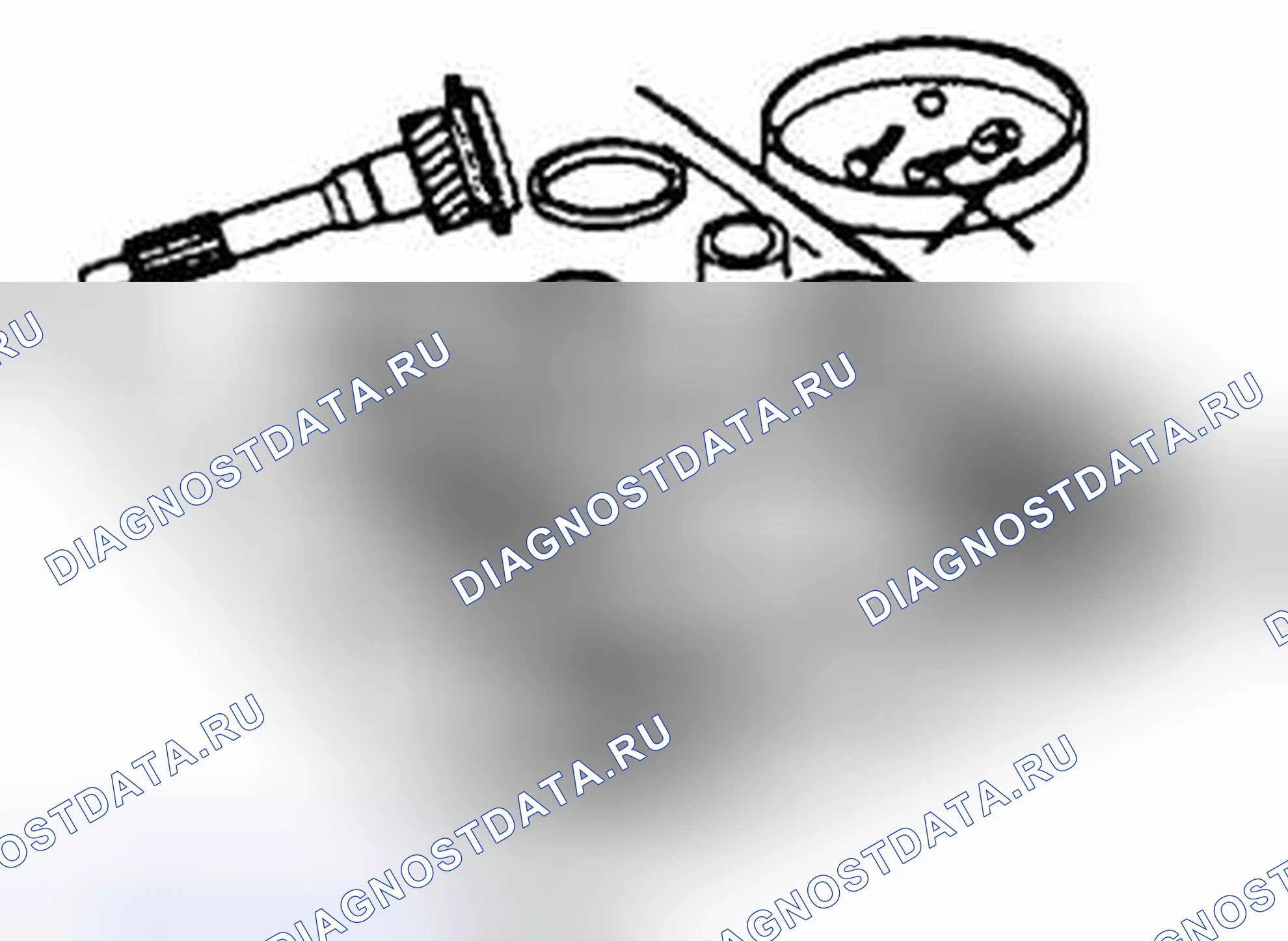Рис. 69: Расположение деталей. Mazda Tribute II