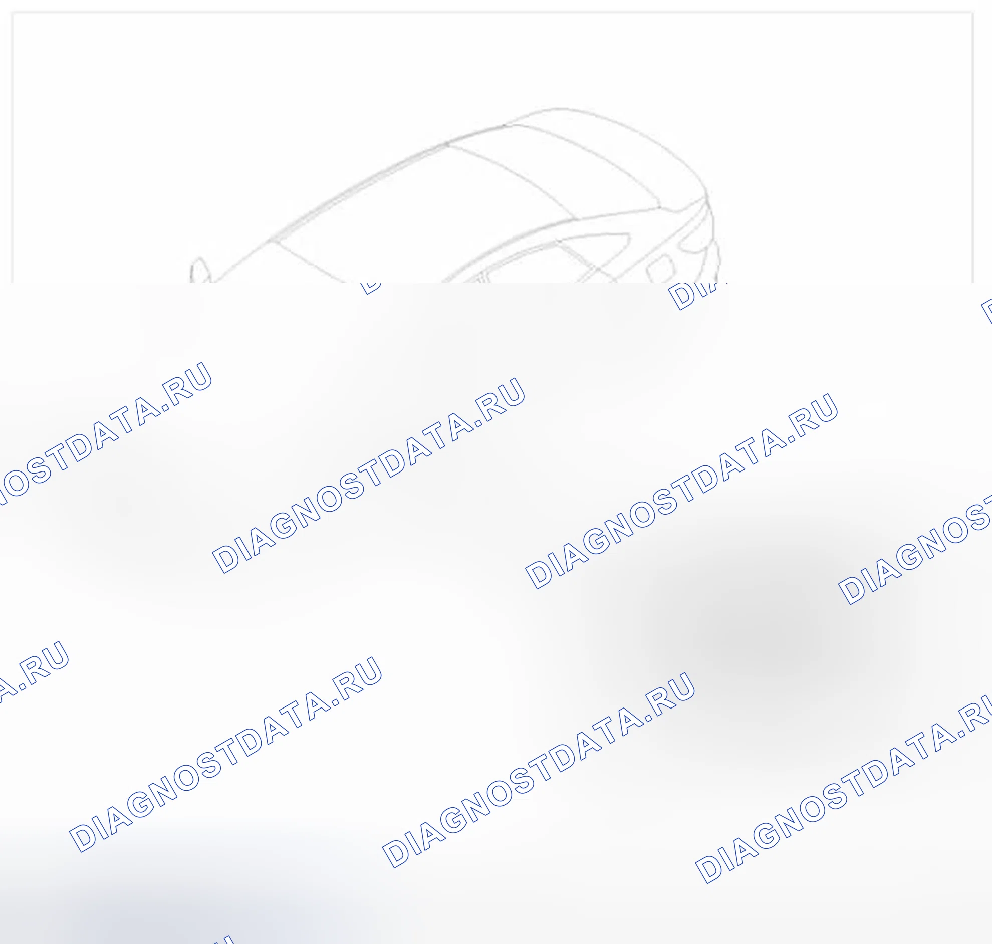 Рис. 22: Расположение компонентов. Hyundai Azera II