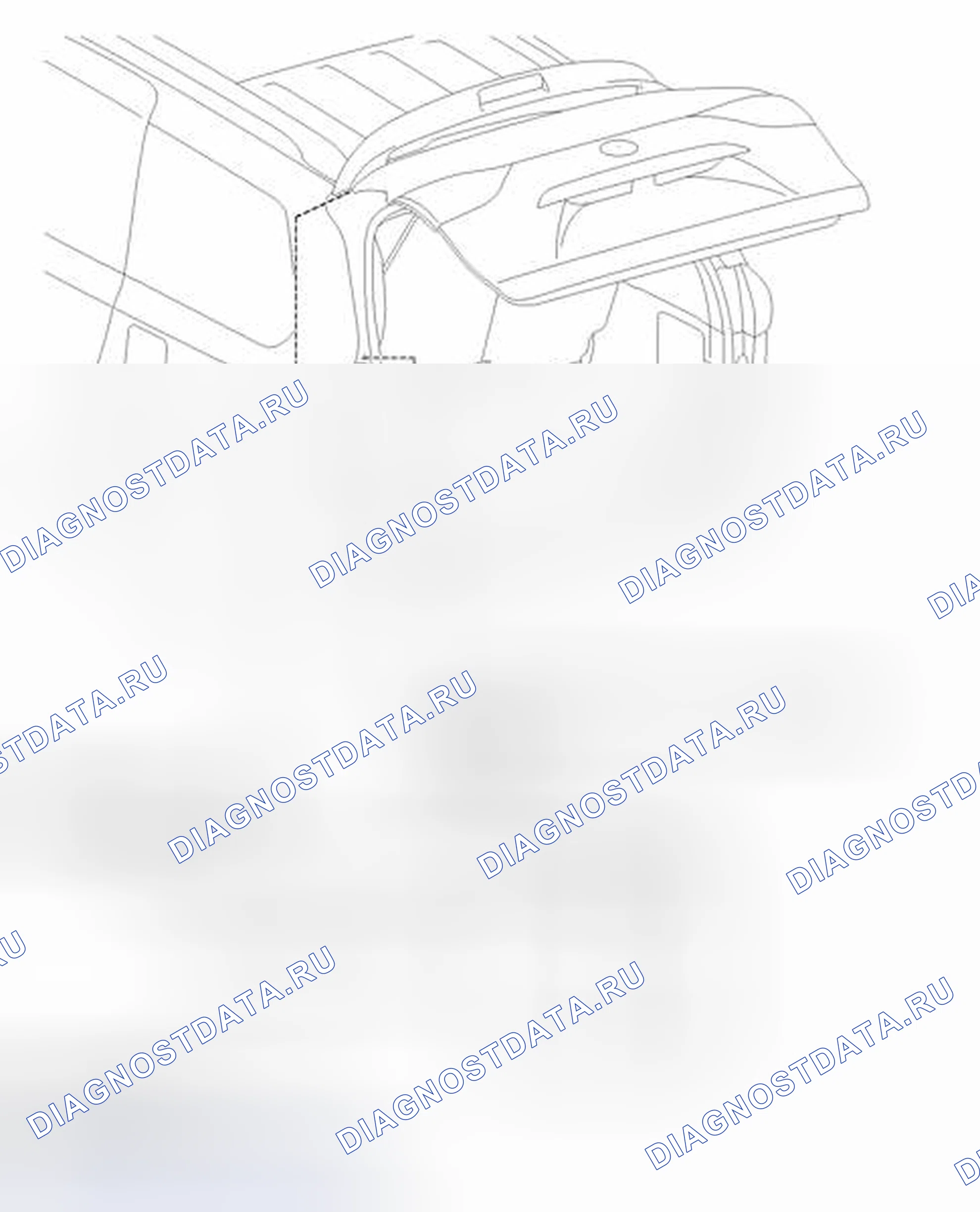 Рис. 267: ИЛЛЮСТРАЦИЯ. Toyota Sienna III
