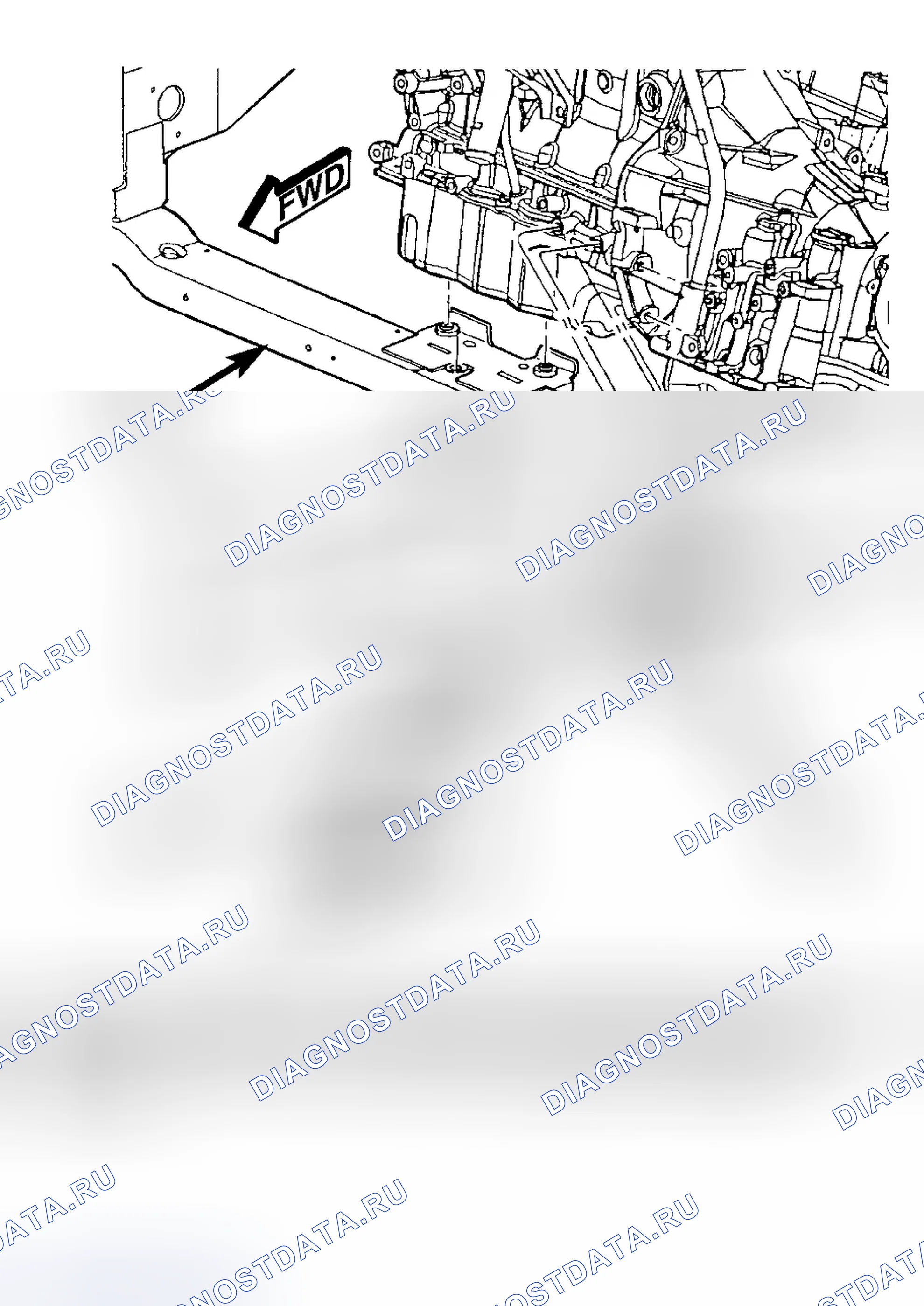 Рис. 50: ДЕМОНТАЖ. Chrysler Voyager IV