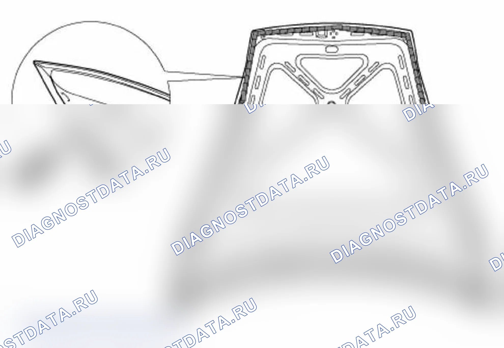 Рис. 41: Передняя крышка. Porsche Boxster S 986 рестайлинг