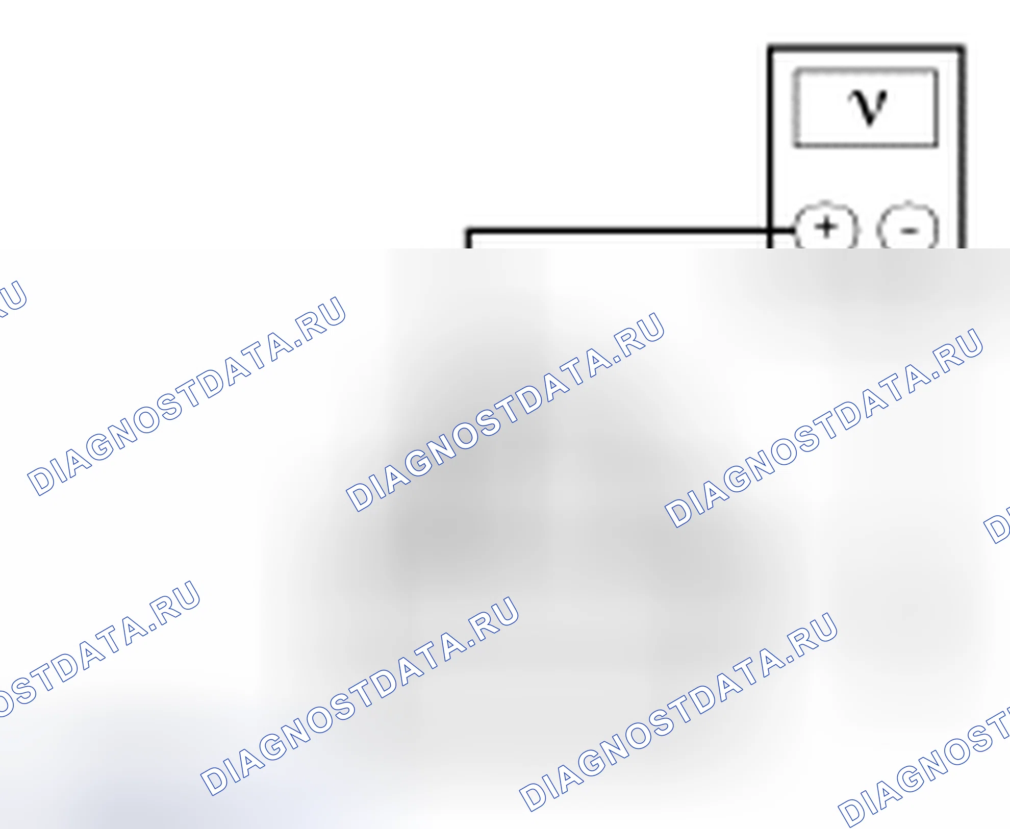Рис. 25: ТОЧЕЧНОЕ ИСПЫТАНИЕ B: НАГРЕТОЕ ВНЕШНЕЕ ЗЕРКАЛО НЕ РАБОТАЕТ. Hyundai ix55 I