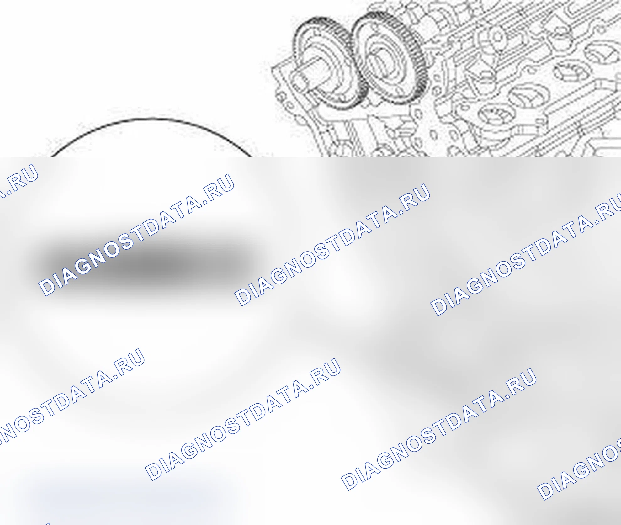 Рис. 125: ПОРШЕНЬ. Jeep Grand Cherokee WK2