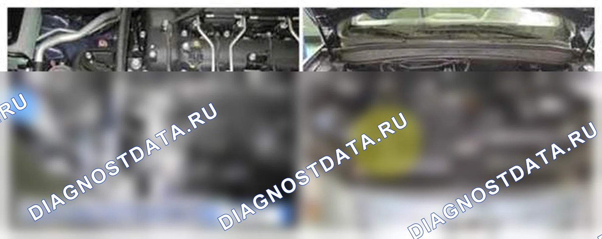 Рис. 126: Расположение компонентов. Hyundai Santa Fe II рестайлинг