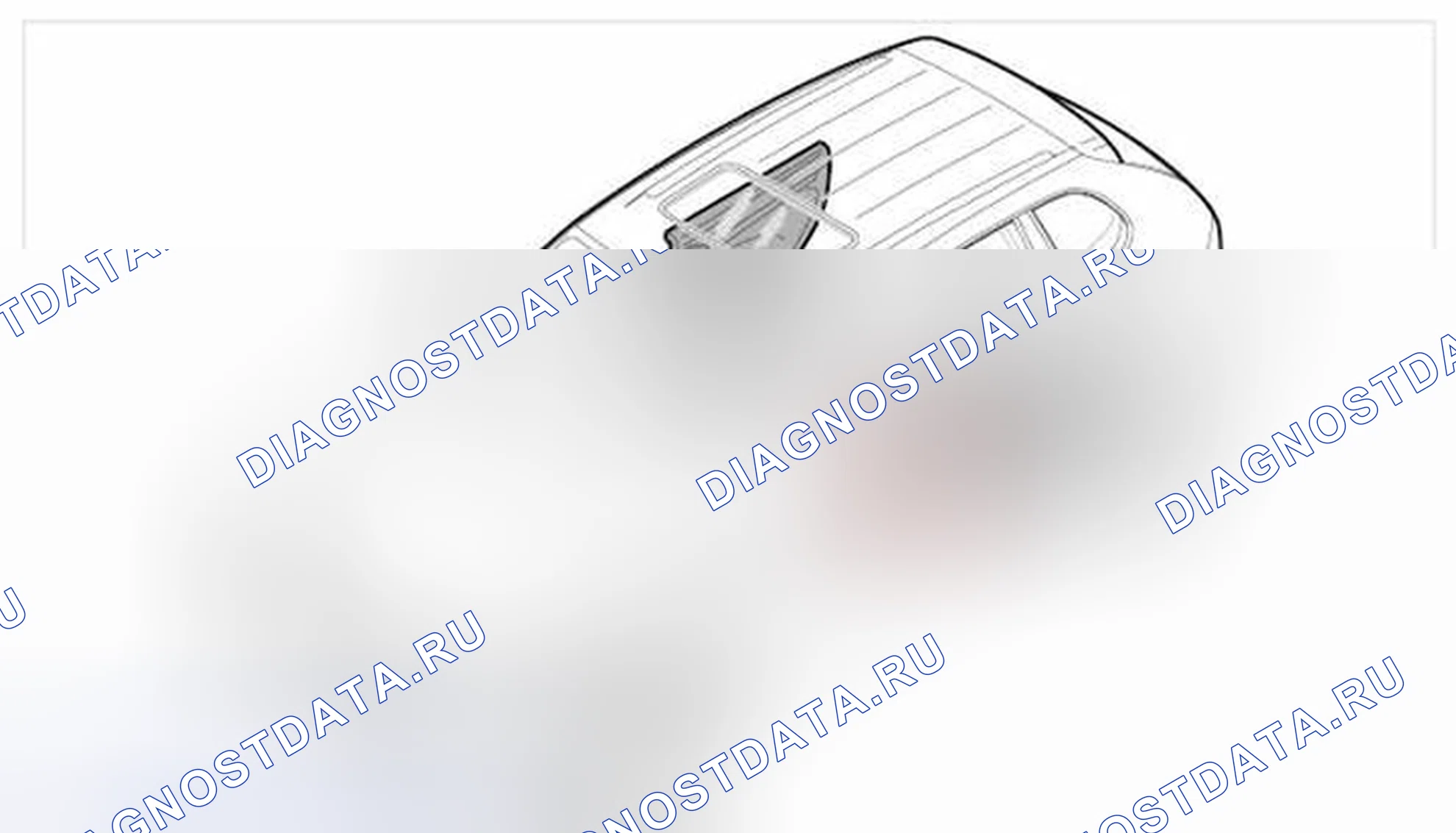 Рис. 141: Удаление заднего динамика среднего тона (Harman). Porsche Cayenne GTS 957 рестайлинг
