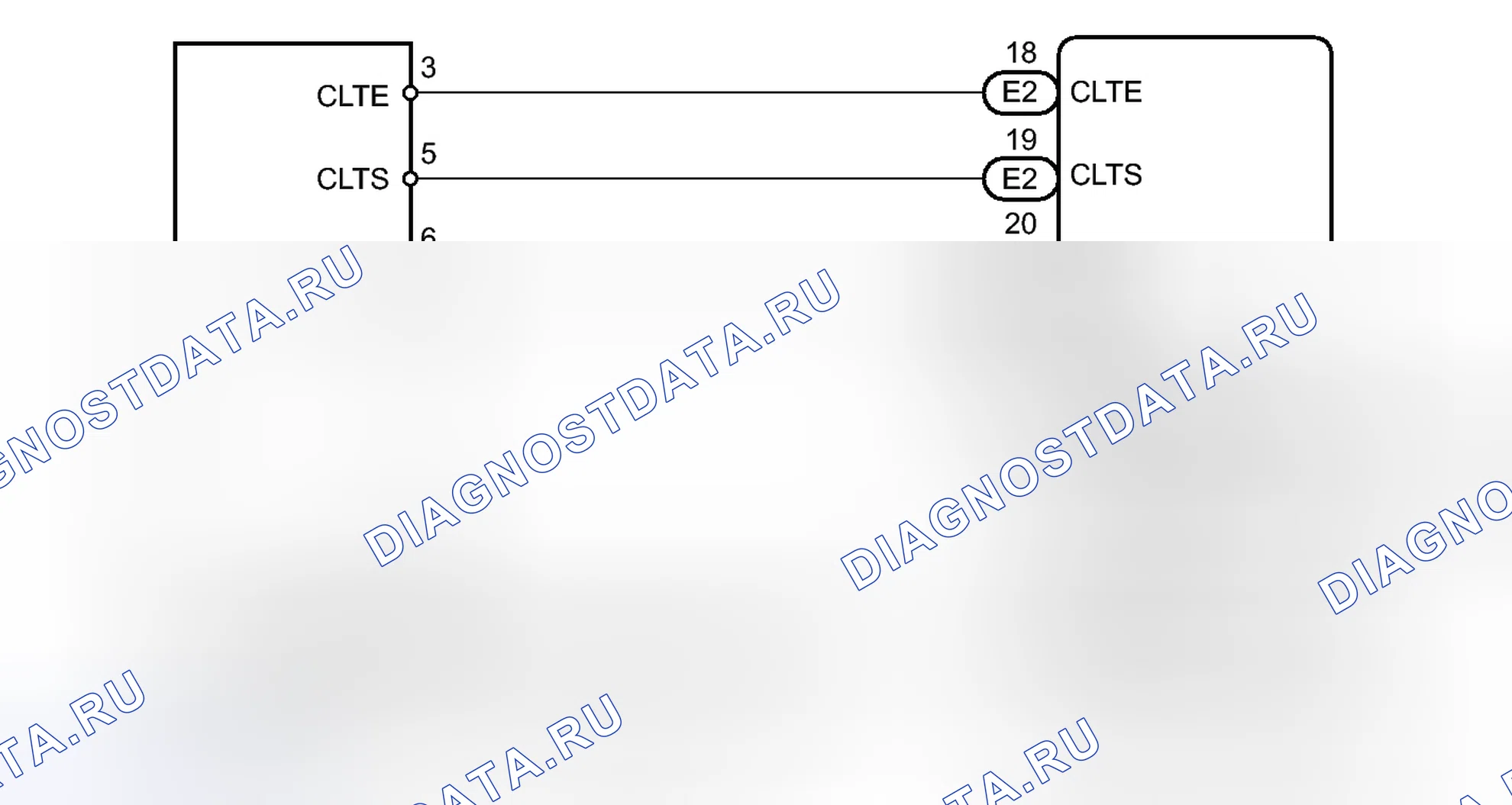 Рис. 303: электросхема. Toyota Land Cruiser 200 рестайлинг
