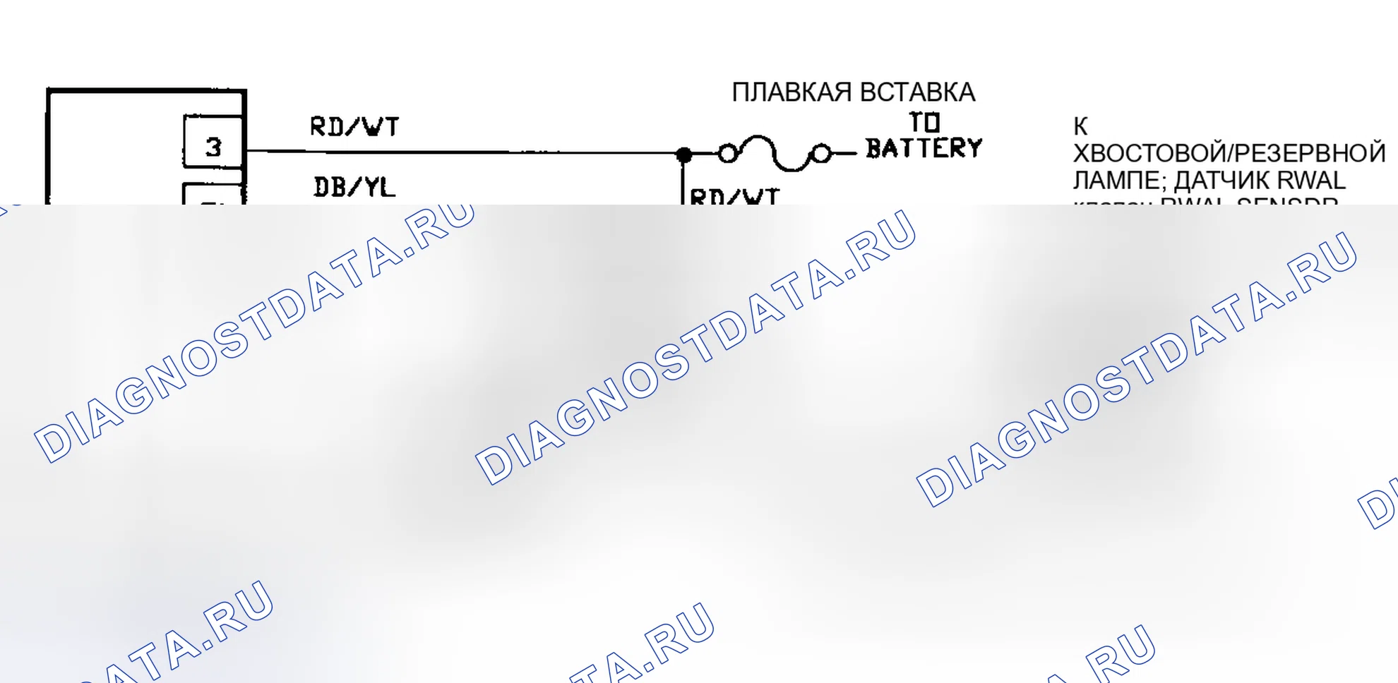 Рис. 22: Ns-6: Принципиальная схема. Chrysler LeBaron III