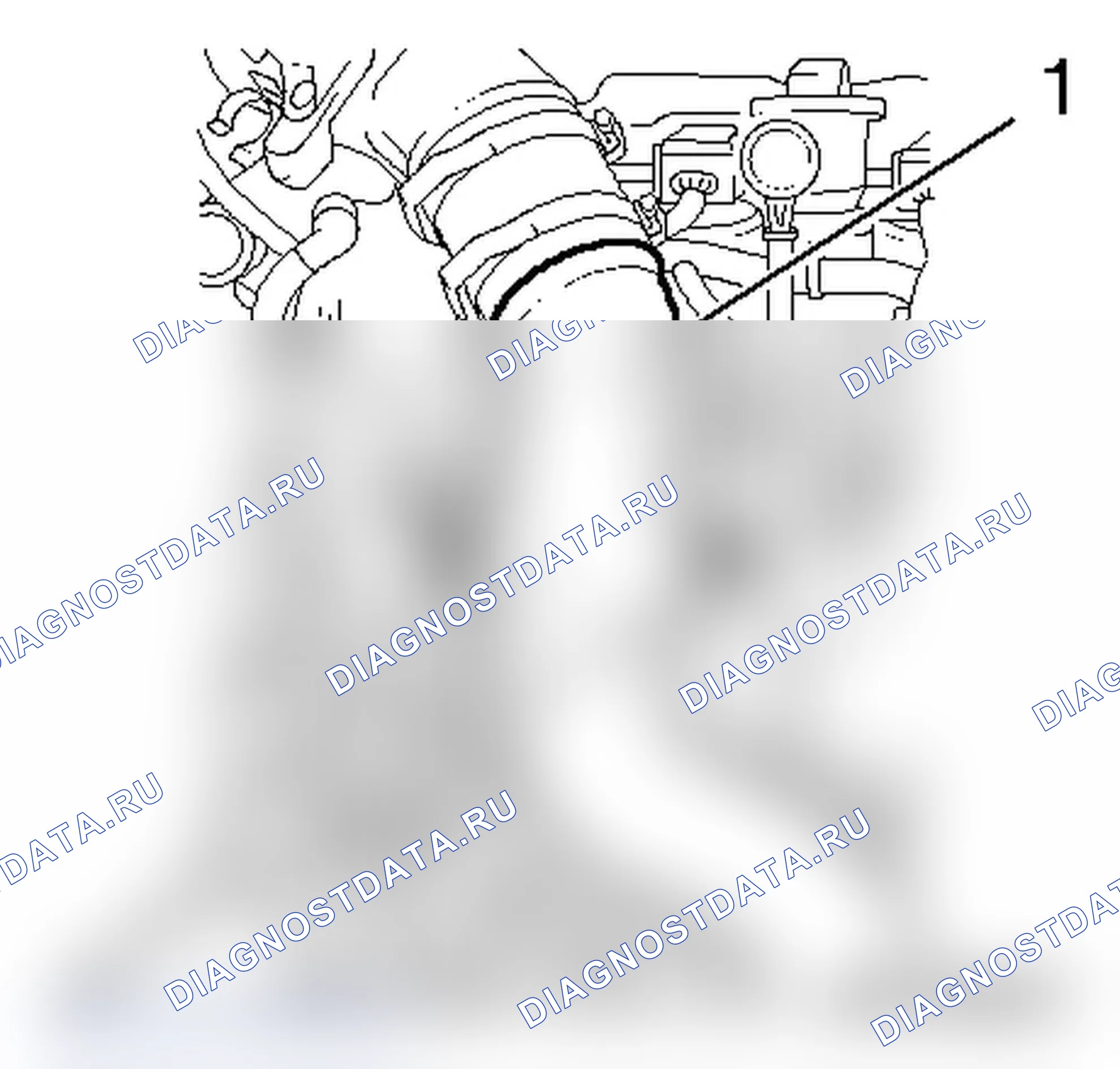 Замена датчика детонации цилиндров 2-4-6. Opel Vectra C