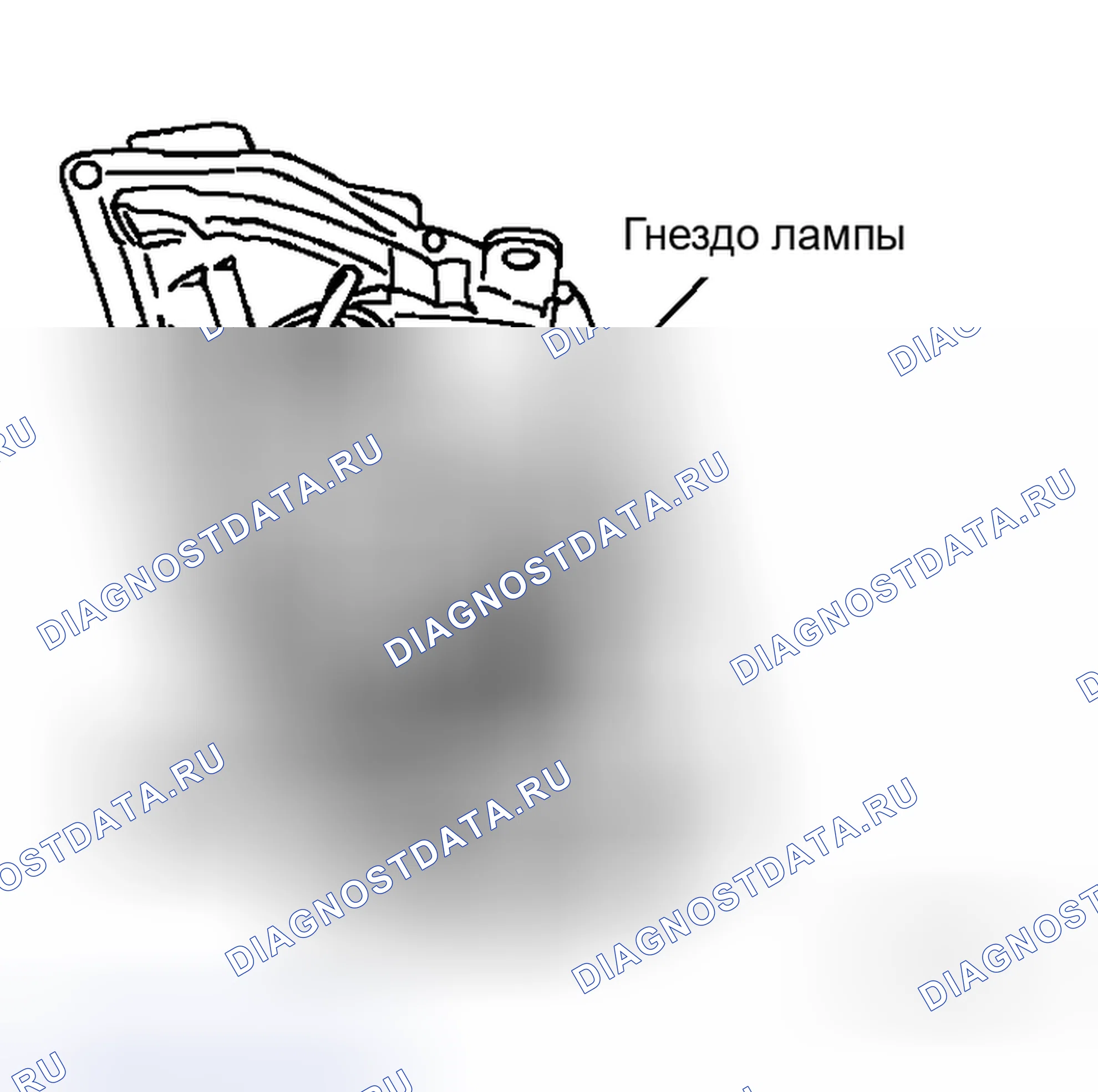 Рис. 69: ФАРА ДАЛЬНЕГО / БЛИЖНЕГО СВЕТА. Honda Life I