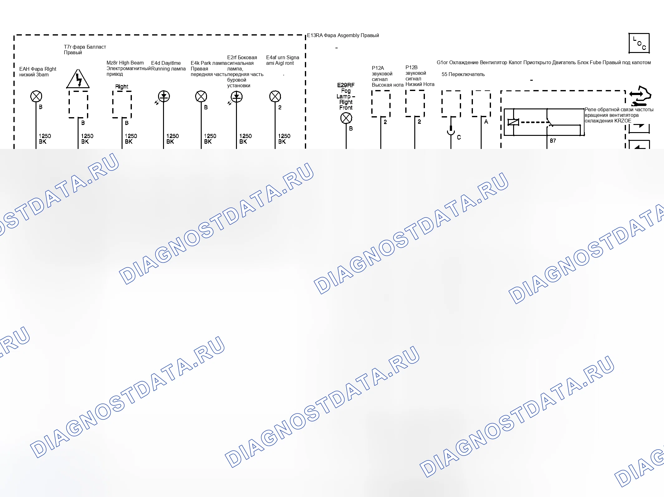 Рис. 96: G102 (Z88). Chevrolet Traverse I рестайлинг
