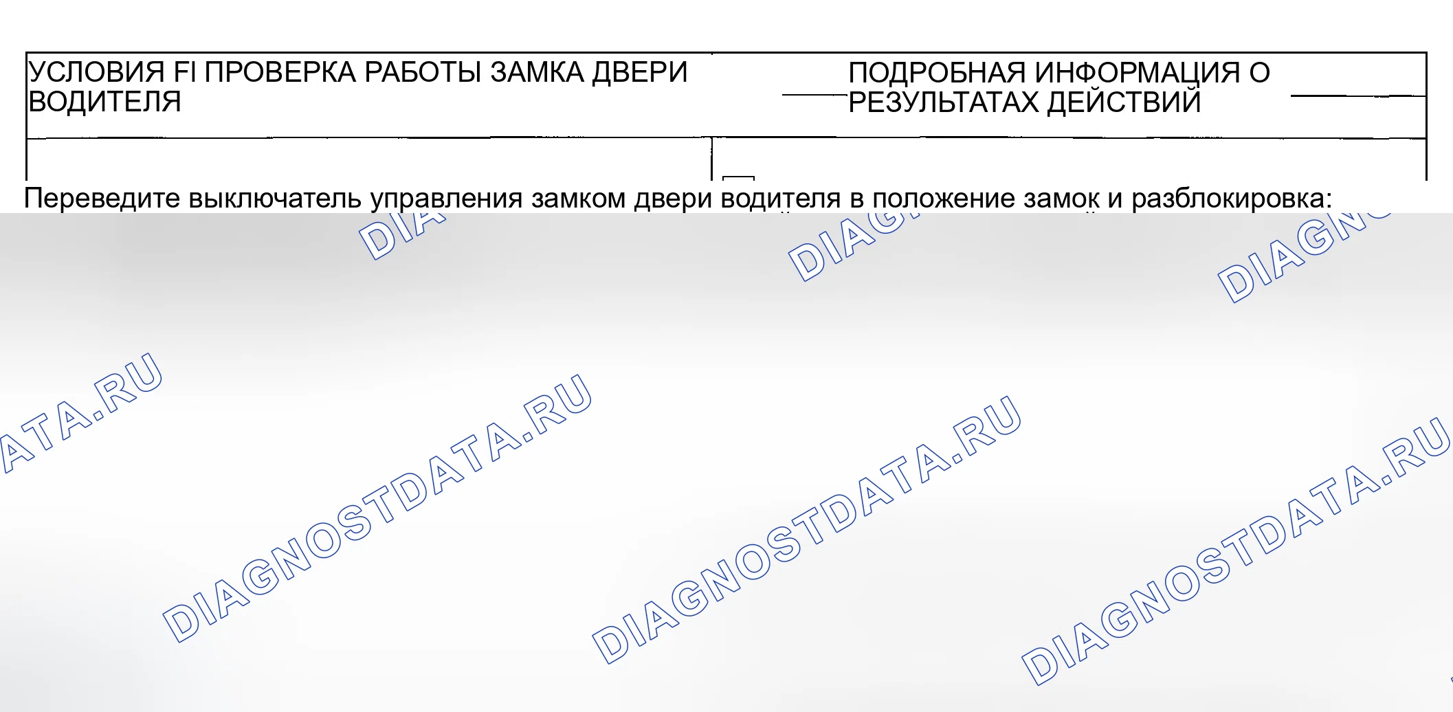 Рис. 20: ТОЧЕЧНОЕ ИСПЫТАНИЕ F: ДВЕРНЫЕ ЗАМКИ РАБОТАЮТ ТОЛЬКО В ОДНУ СТОРОНУ. Ford Escape I