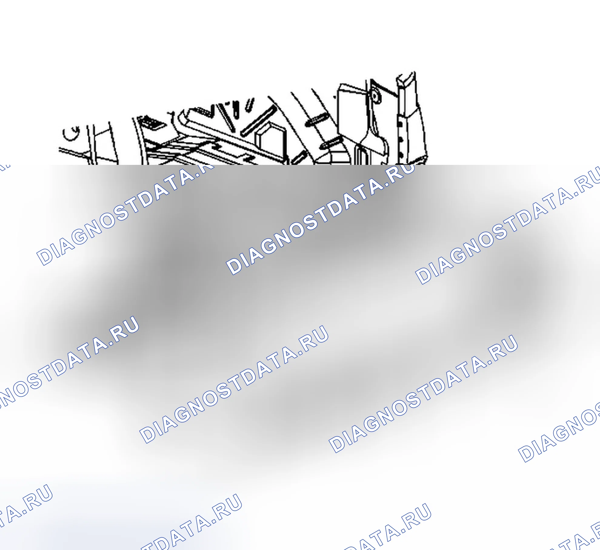 Рис. 83: Порядок демонтажа. Buick Rendezvous I