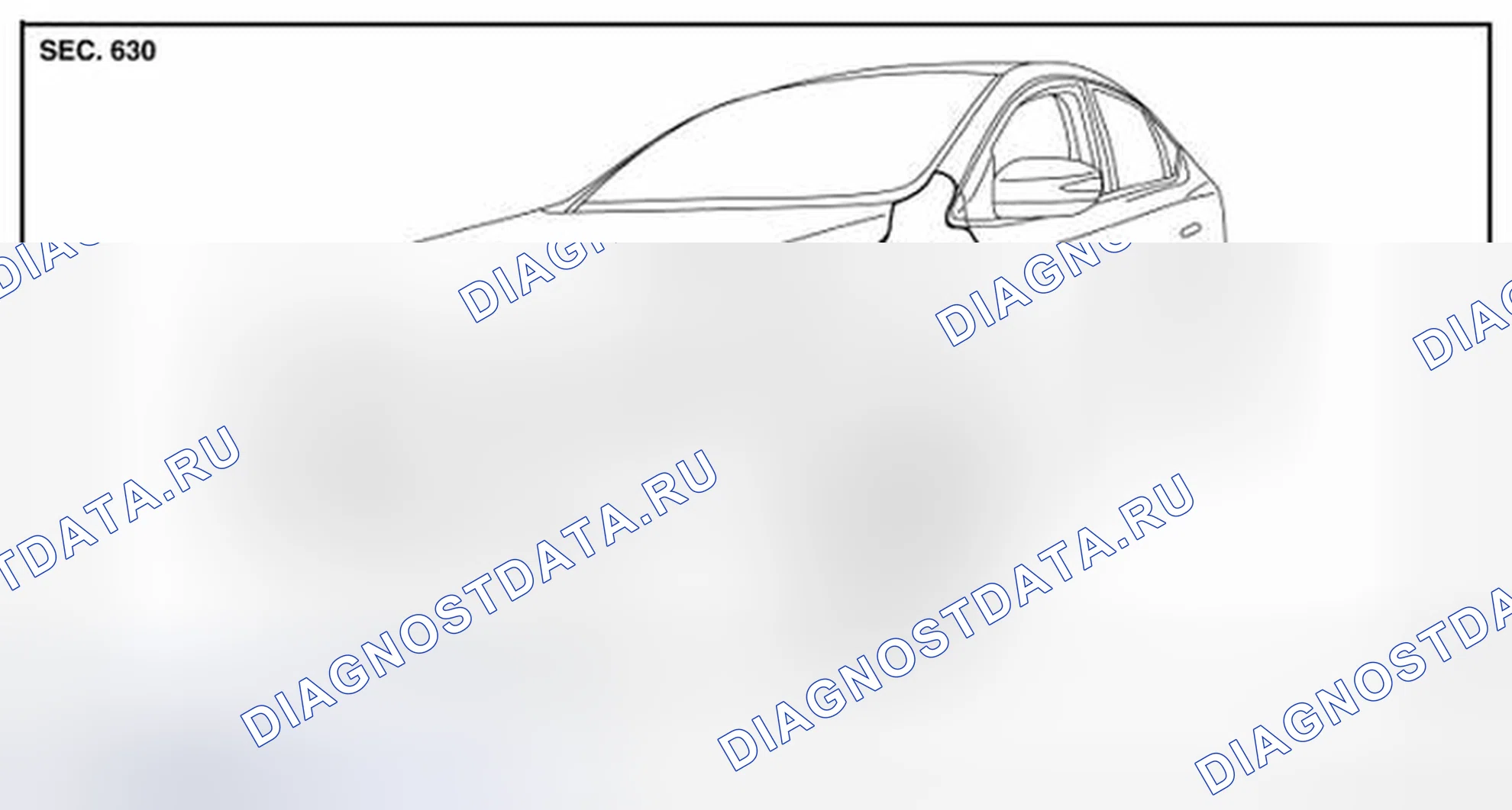 Рис. 250: Разнесенный вид. Nissan Sentra B17 рестайлинг