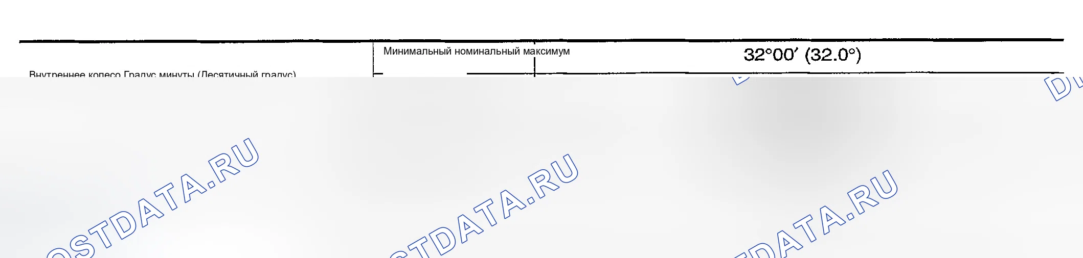 Рис. 84: УГОЛ ПОВОРОТА РУЛЯ. Infiniti FX45 I