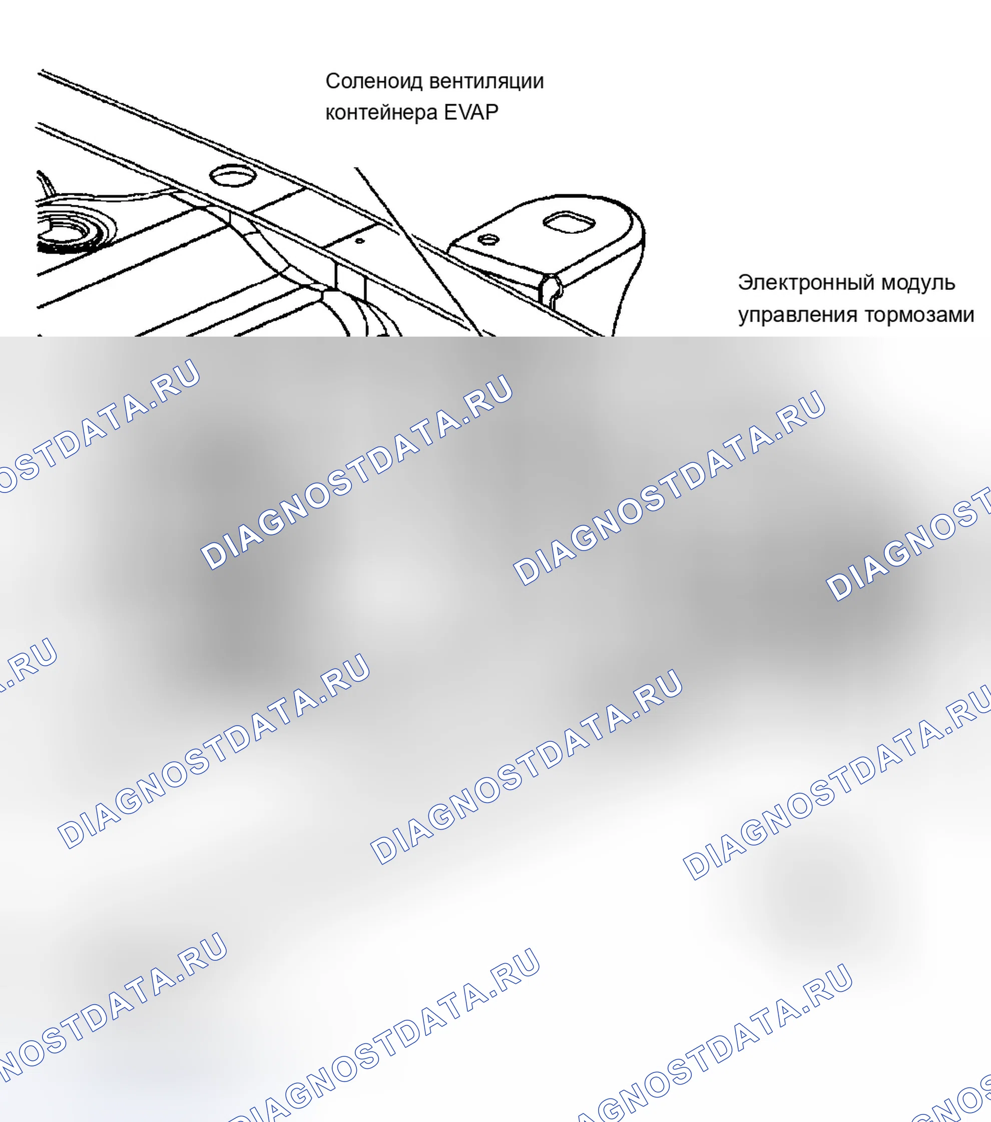 Рис. 8: Вентильный соленоид EVAP. Chevrolet Chevy Express H2500 