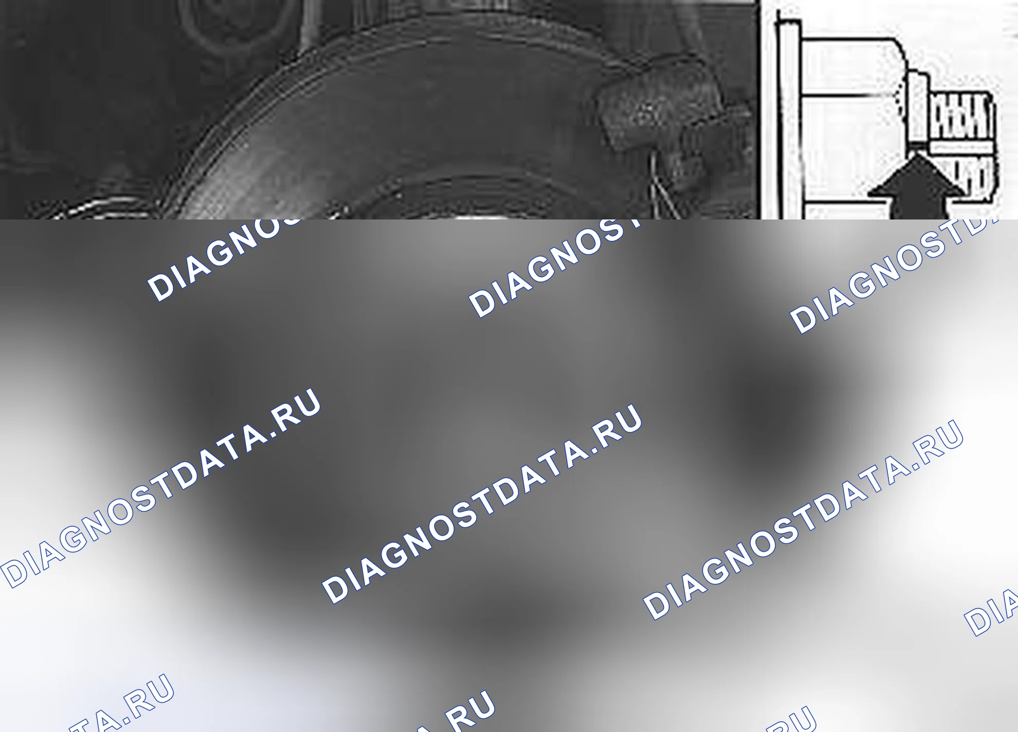 Рис. 172: Затянуть гайку приводного вала. Volvo C70 I
