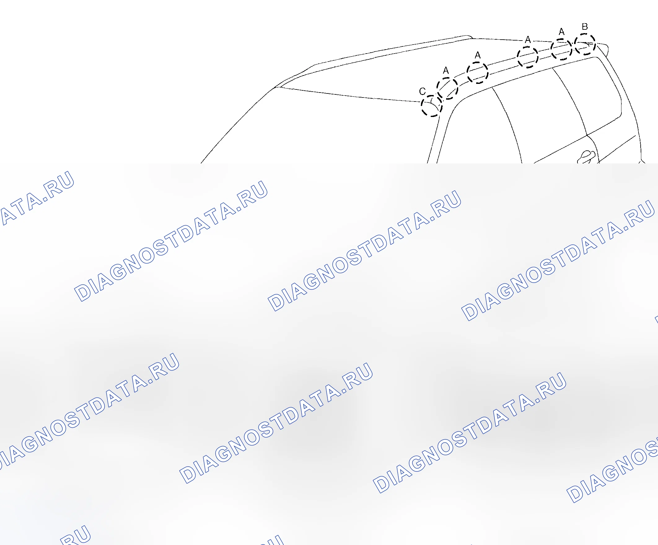 Рис. 90: ДЕМОНТАЖ. Subaru Forester SG