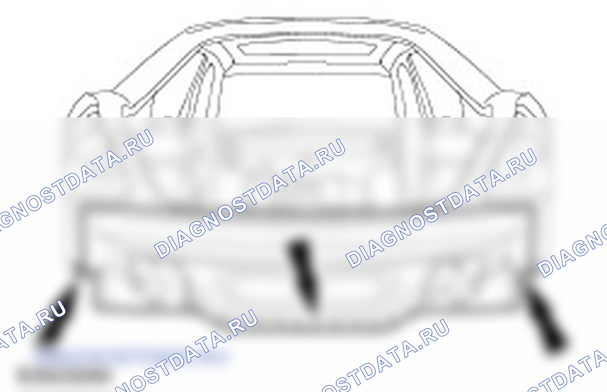Как снять и установить заднюю панель. Ford Mondeo III