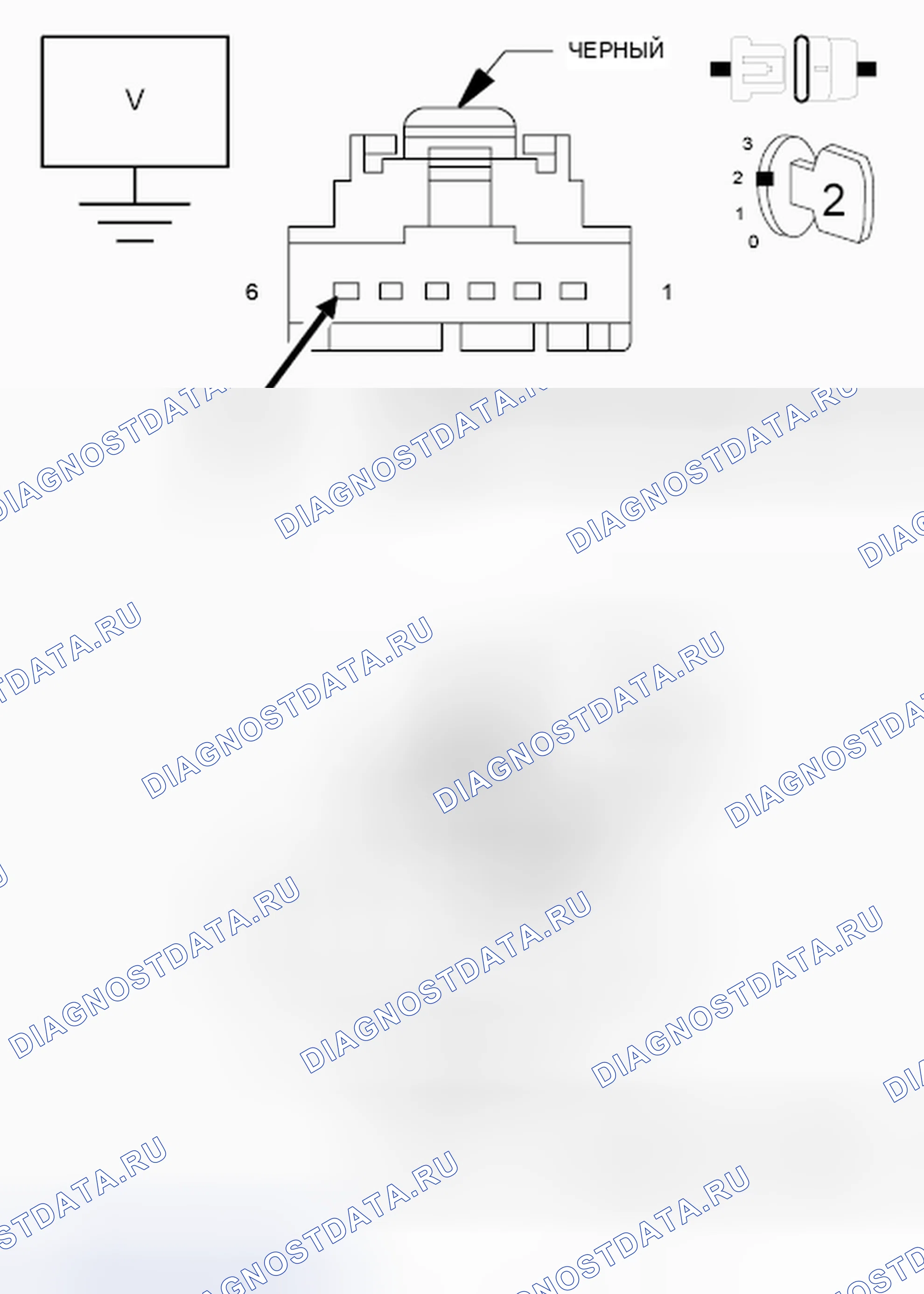 Рис. 54: ДИАГНОСТИЧЕСКИЙ ТЕСТ. Dodge Grand Caravan V