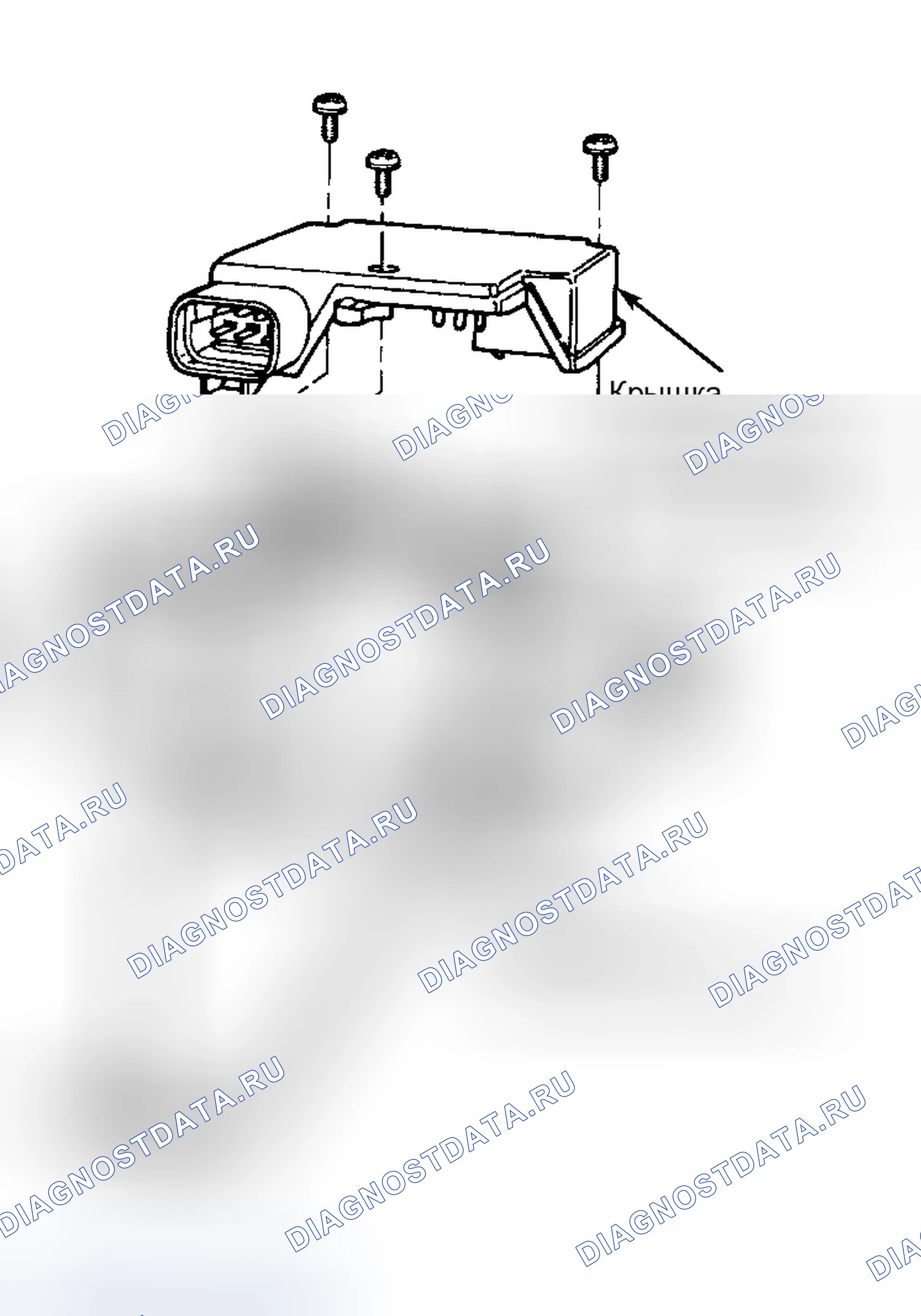 Рис. 2: Демонтаж и монтаж. Chevrolet Camaro IV рестайлинг