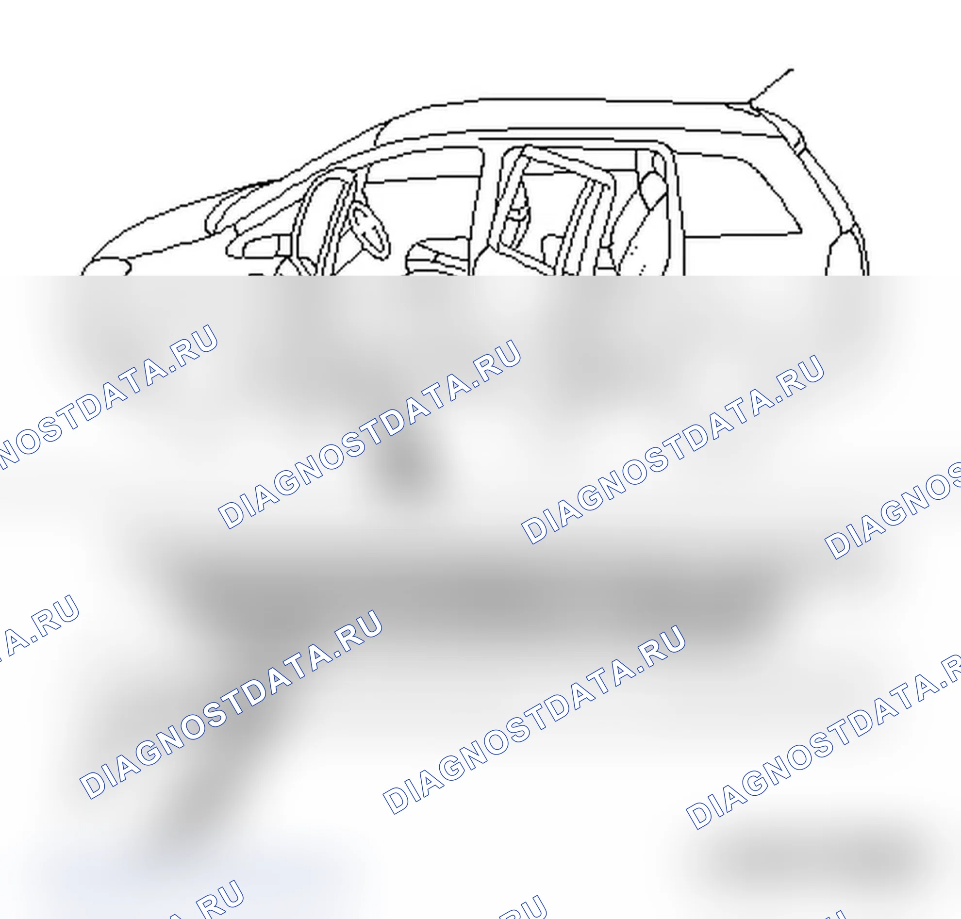 Замена наружной накладки проема. Opel Zafira B