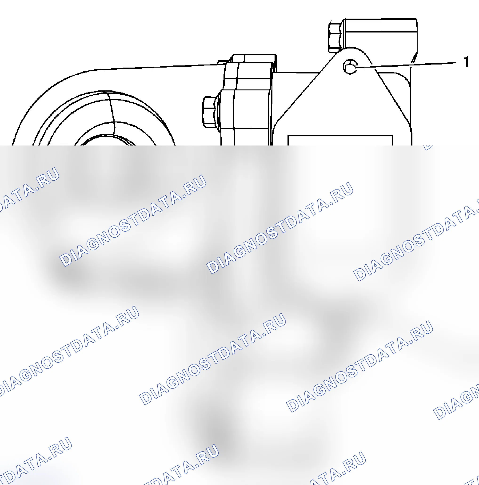 Рис. 95: Маслоохладитель. Chevrolet Cab & Chassis Silverado 3500 