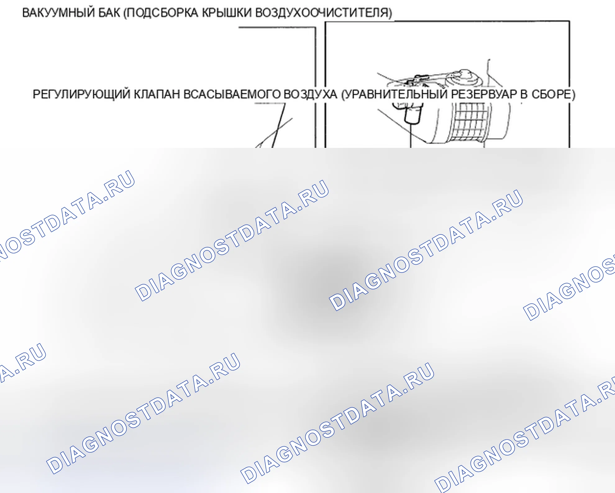 Рис. 414: РАСПОЛОЖЕНИЕ ДЕТАЛЕЙ. Toyota Sienna II рестайлинг
