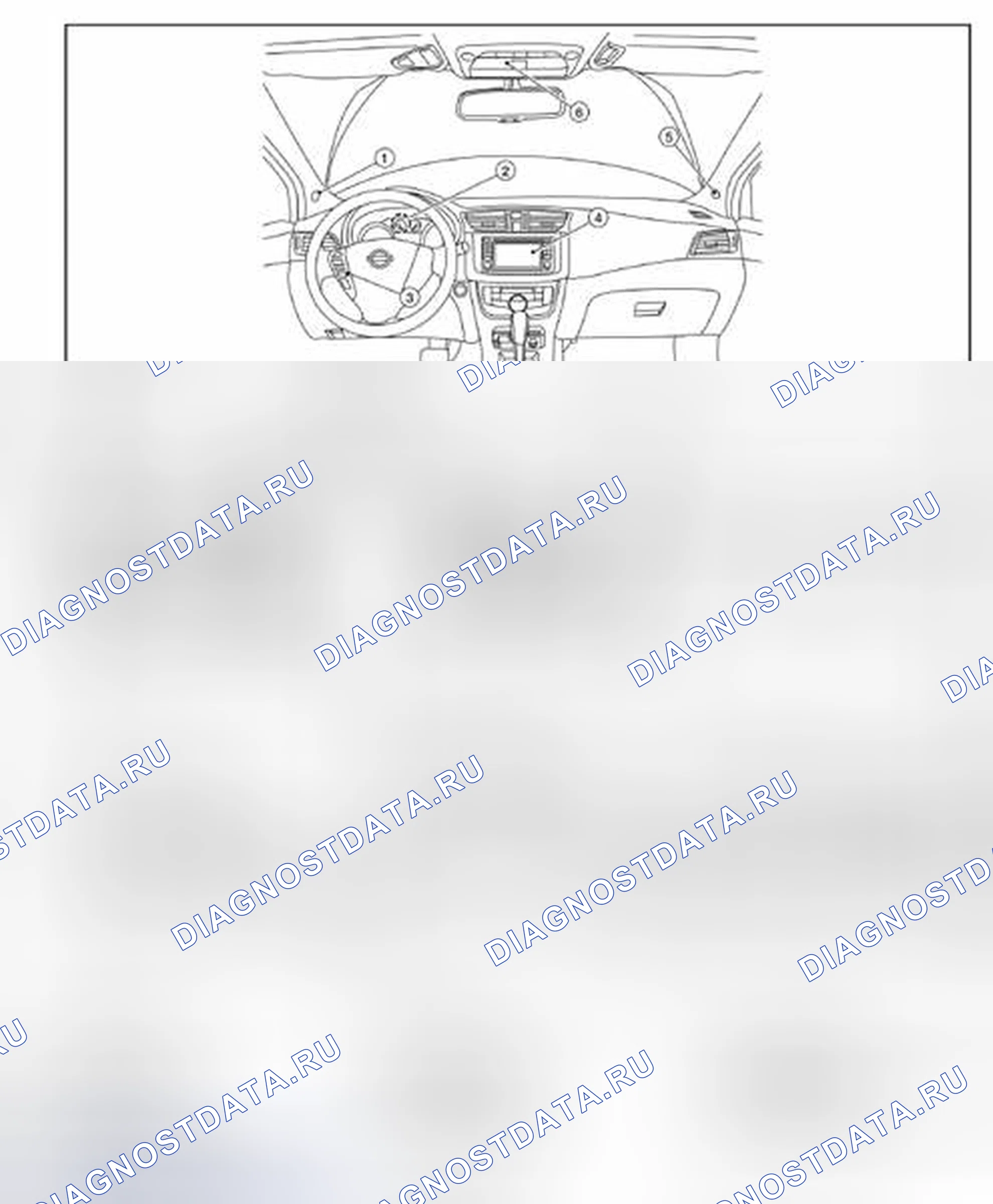 Рис. 269: Расположение компонентов. Nissan Sentra B17 рестайлинг