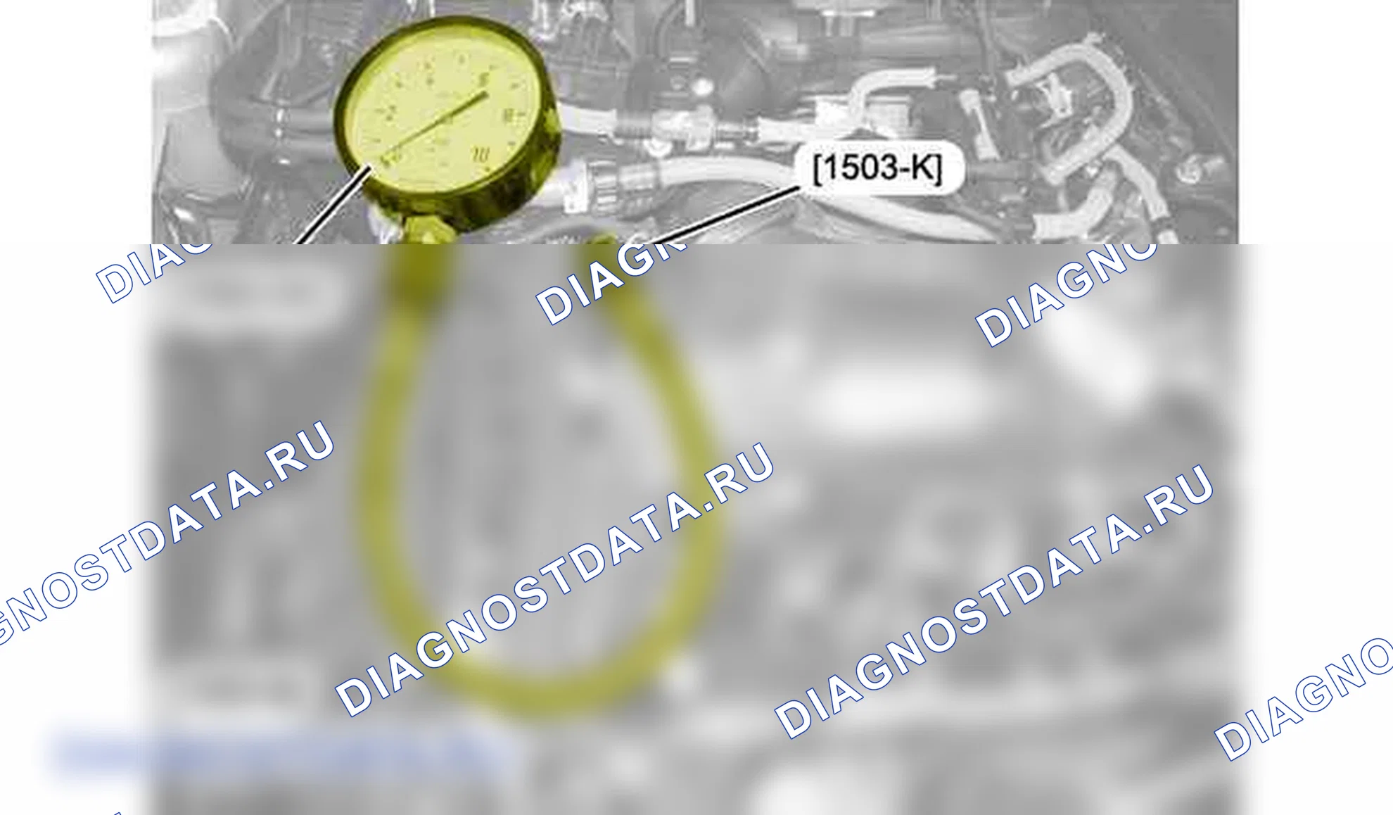 Проверка: давление масла — b1fd03wd. Citroen C6 I