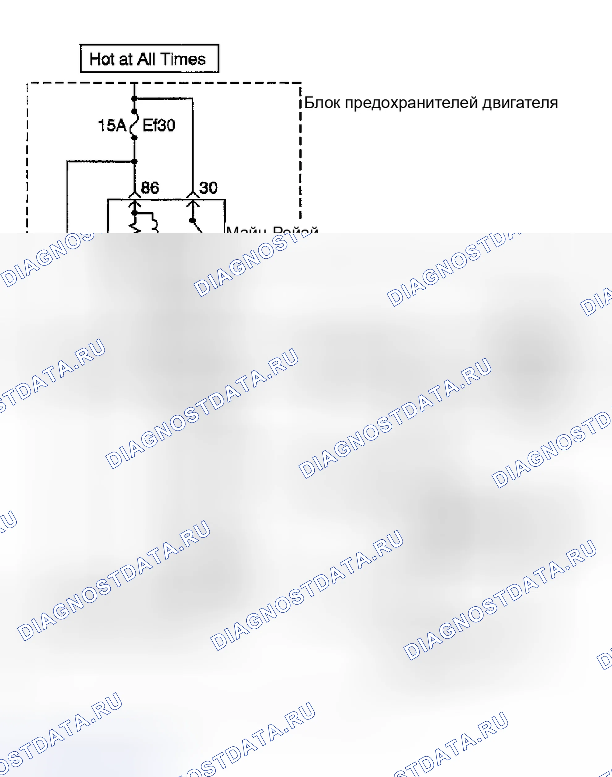 Рис. 254: расшифровка кода ошибки P0449: Неисправность запорного вентиля системы испарительных выбросов. Suzuki Verona I