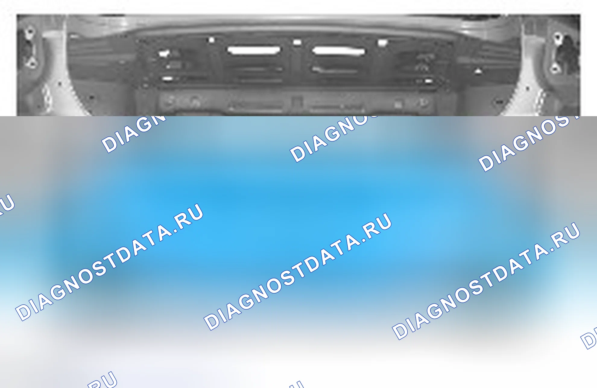 Как снять и установить заднюю панель и усилительный элемент. Ford Mondeo IV рестайлинг