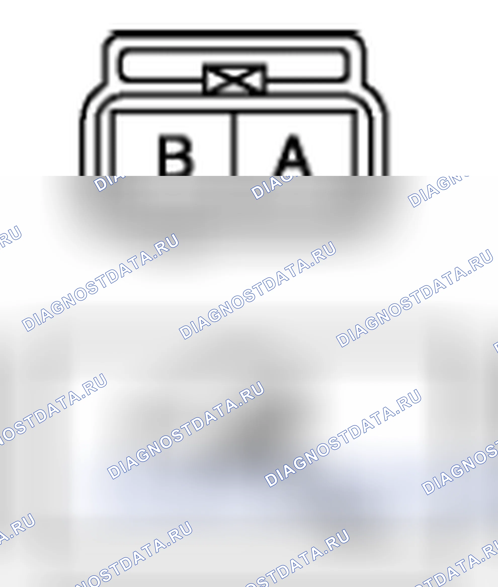 Рис. 61: Проверка сопротивления катушки. Honda Civic IX рестайлинг