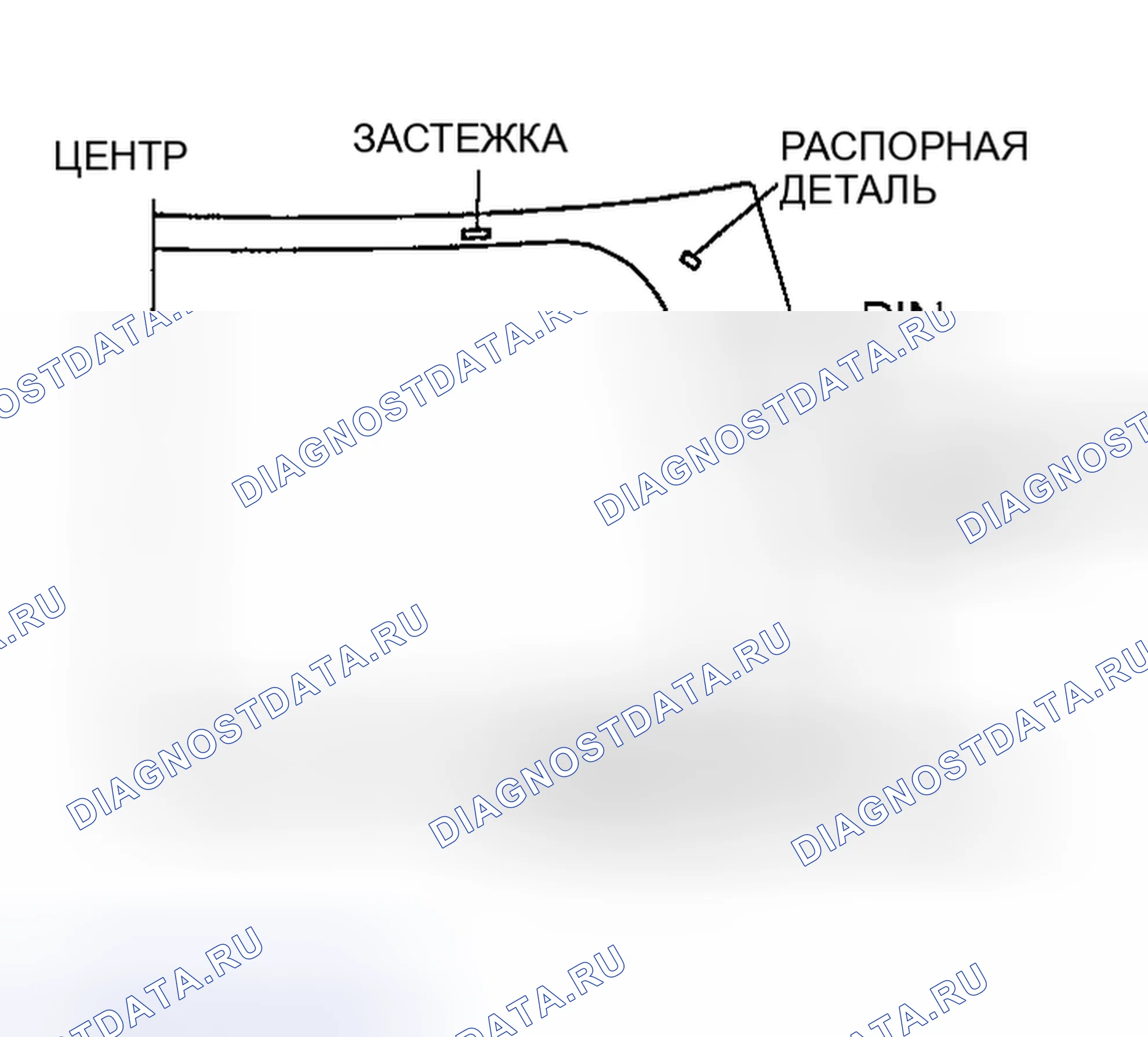 Рис. 69: ПОВТОРНОЕ ИСПОЛЬЗОВАНИЕ ЗАДНЕГО СТЕКЛА. Mazda MPV II рестайлинг