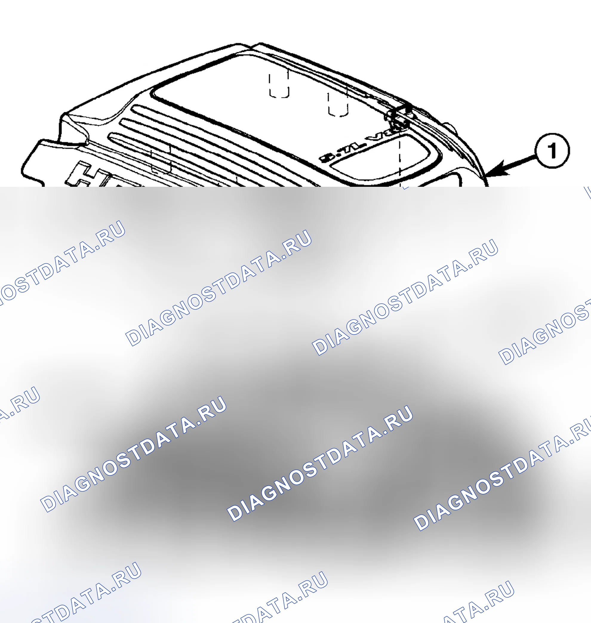 Рис. 414: ДЕМОНТАЖ. Dodge Magnum I