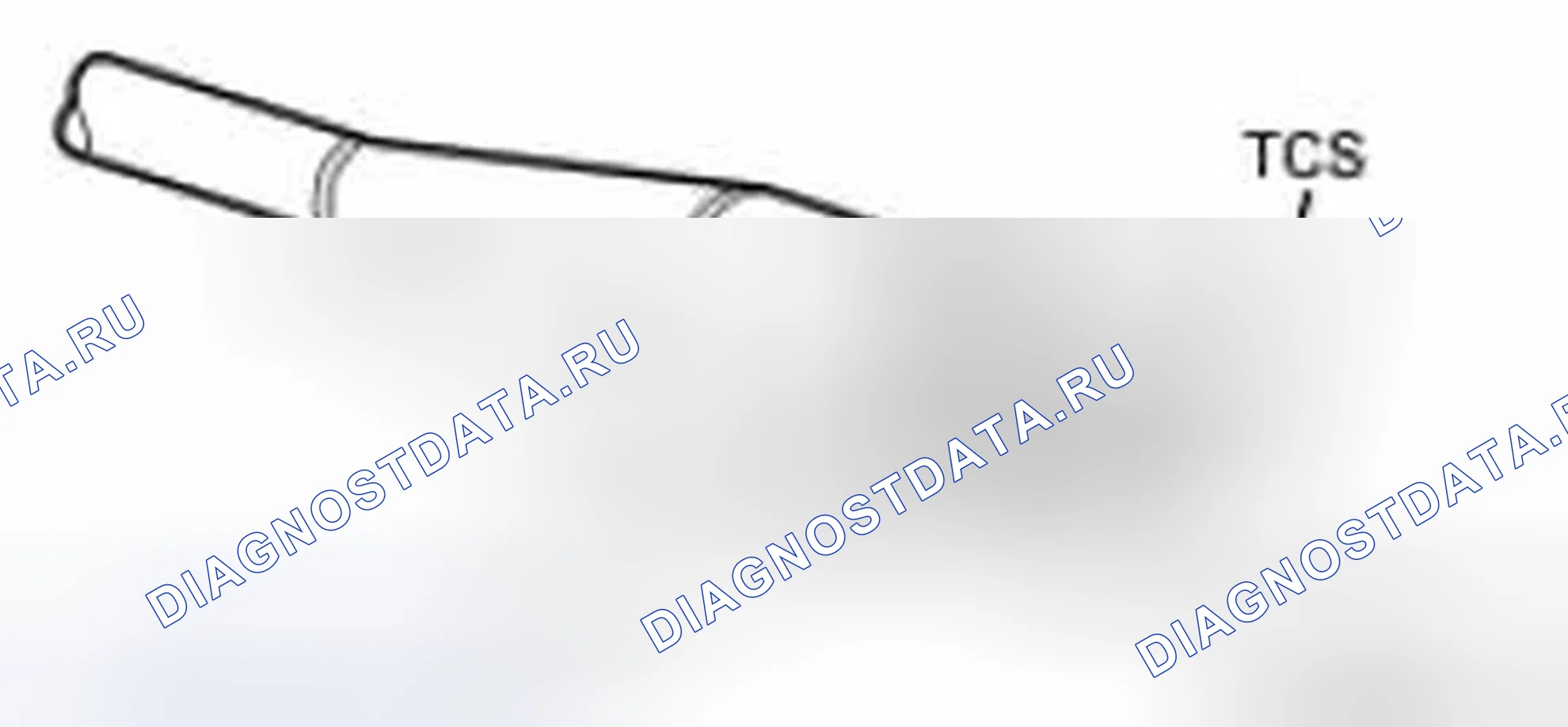 Рис. 65: Переключатель управления коробкой передач (TCS). Ford Escape I рестайлинг 2