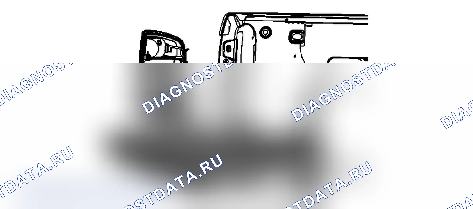 Рис. 86: Замена лампы резервного питания (GMC). Chevrolet Silverado 2500 HD 