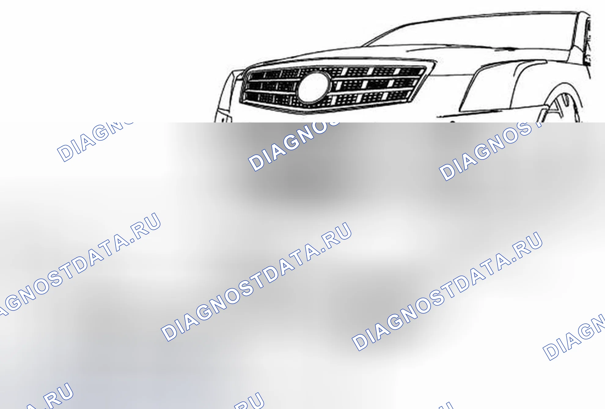Рис. 9: Замена переднего дефлектора передней шины. Cadillac ATS I