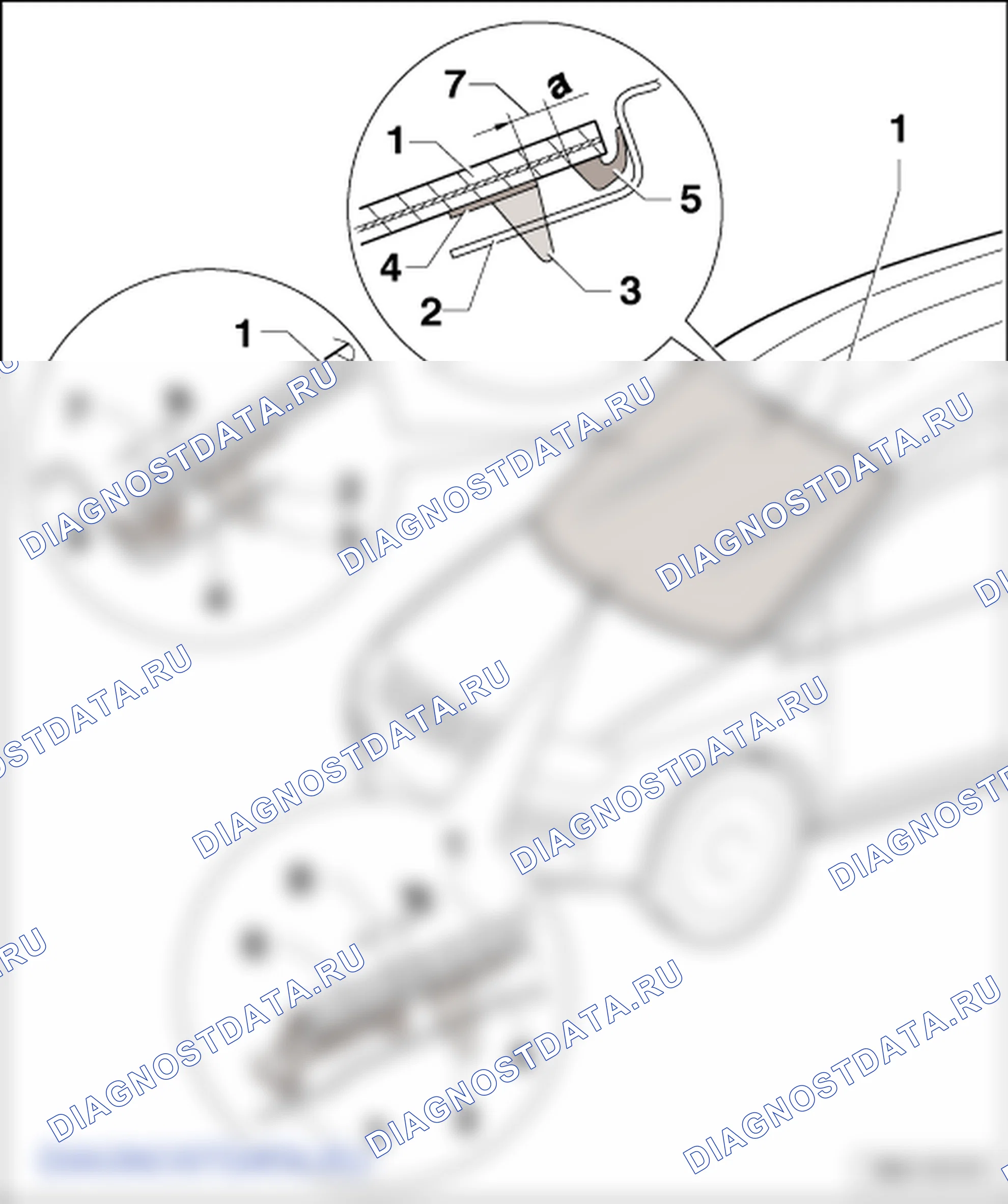 Вклеенные стёкла. Volkswagen Caddy Iii