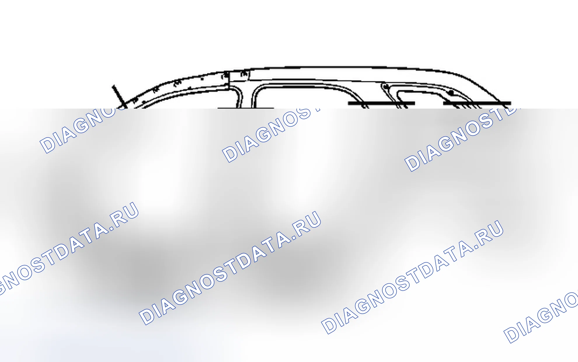 Рис. 10: Секционирование боковой панели кузова - внешнее. Chevrolet Equinox I