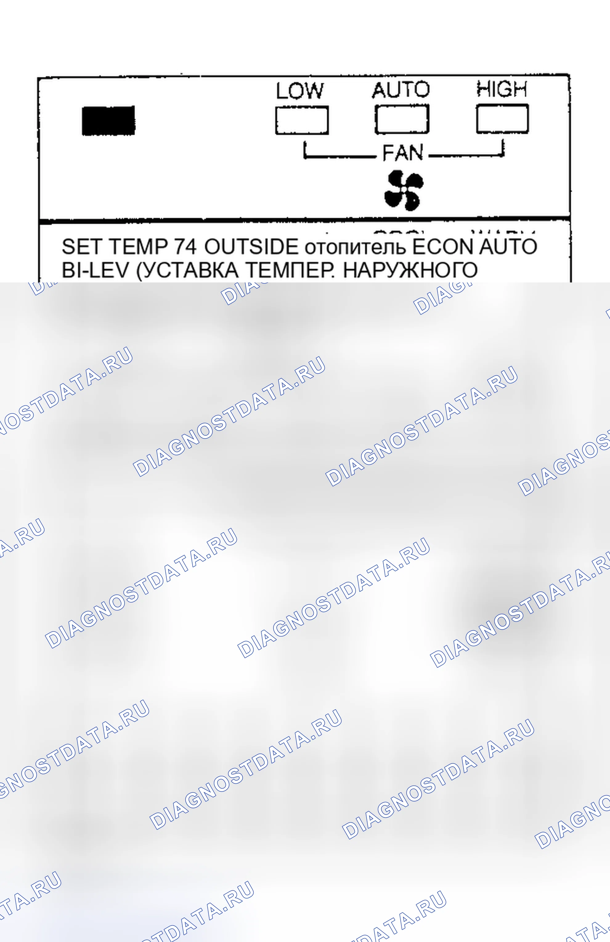 Рис. 39: Вход в диагностический режим (Oldsmobile Toronado). Chevrolet Step Van P20 