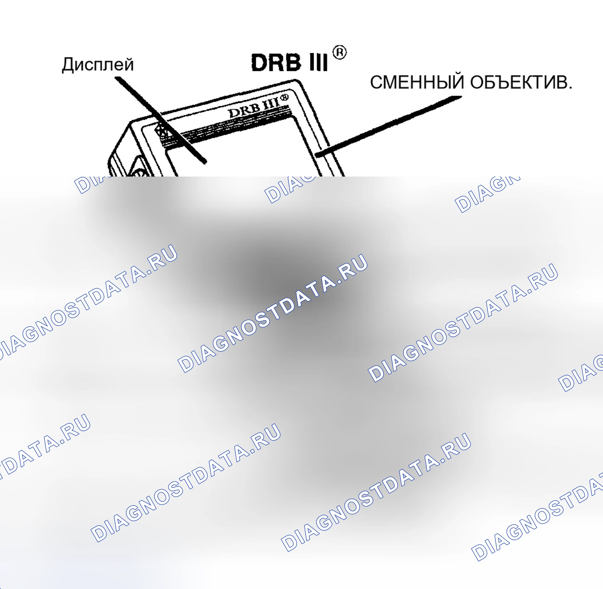 Рис. 5: ИСПОЛЬЗОВАНИЕ DRBIII®. Dodge Pickup R3500 