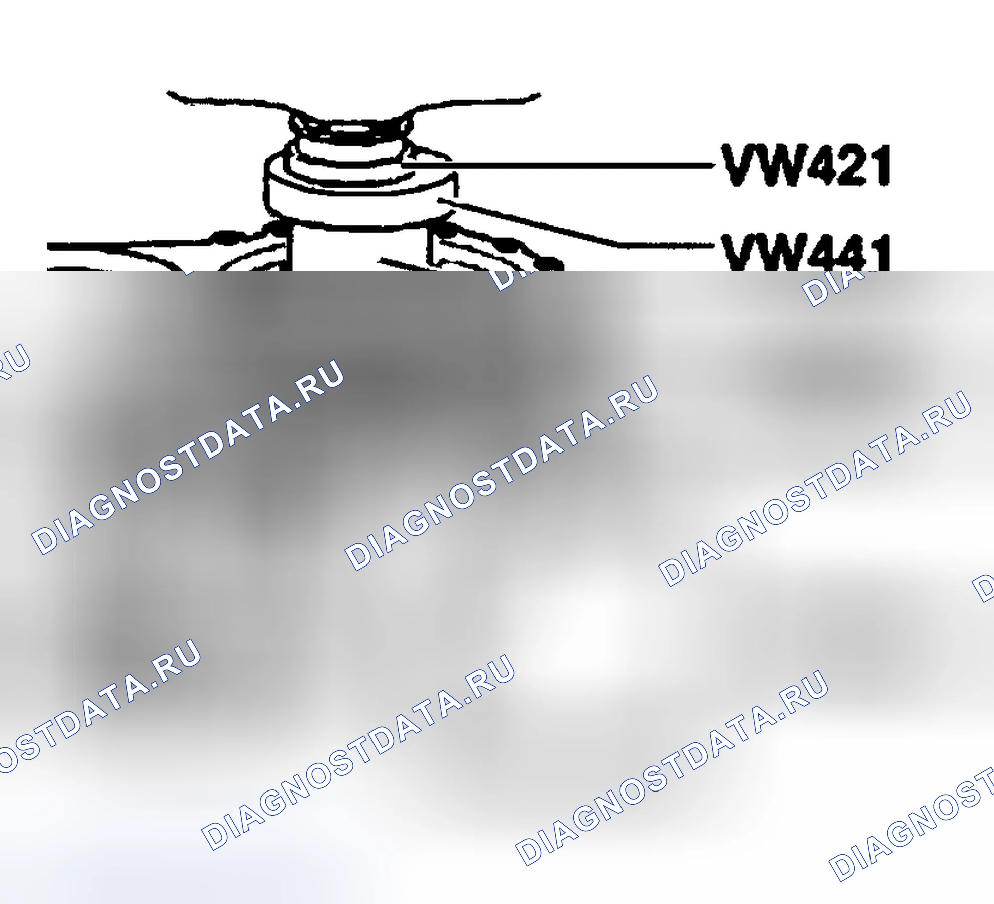Рис. 414. Volkswagen EuroVan T4 рестайлинг