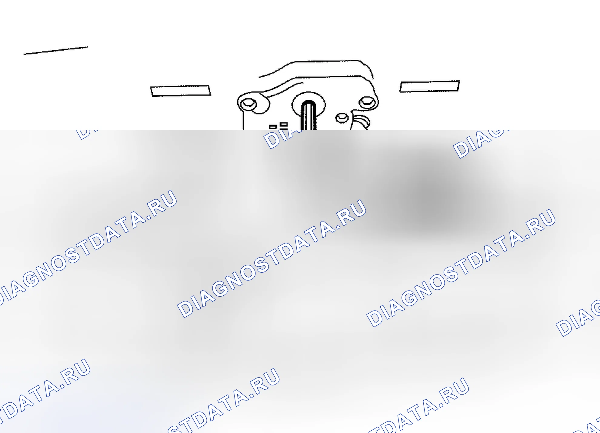 Рис. 19: Ручная работа панели открывания крыши. Hyundai Mistra II