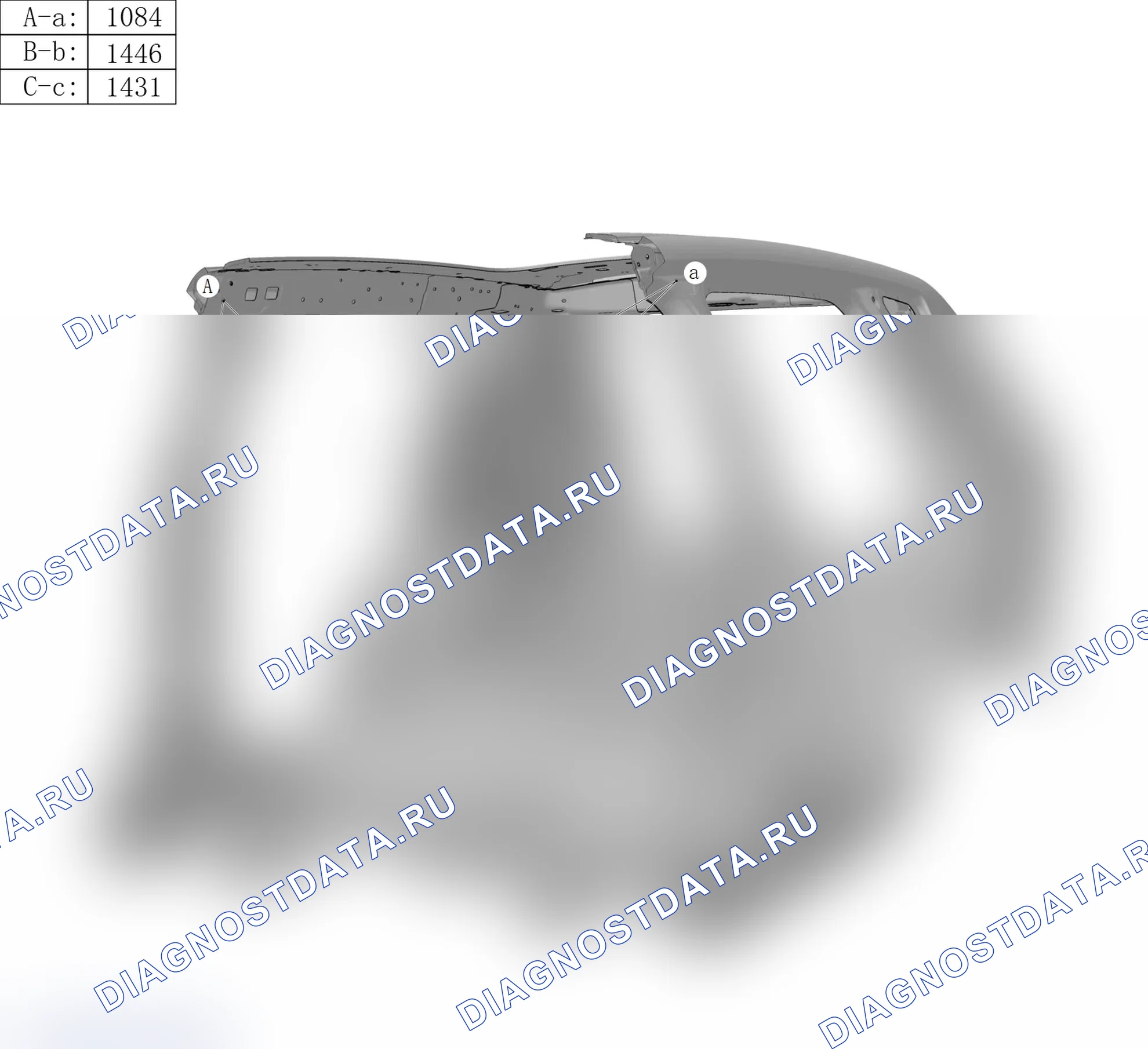 Поперечное сечение кузова — Haval H6. Haval H6 III