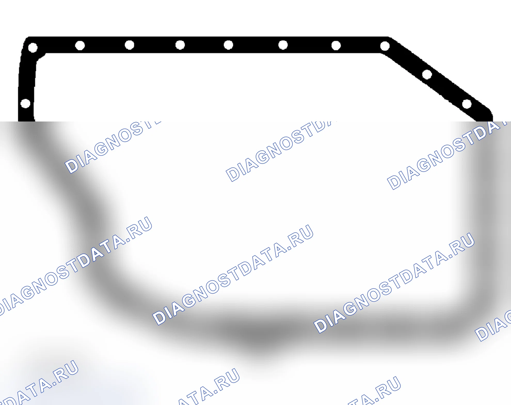 Рис. 105: ПРОКЛАДКА МАСЛЯНОГО ПОДДОНА. Audi A6 C5
