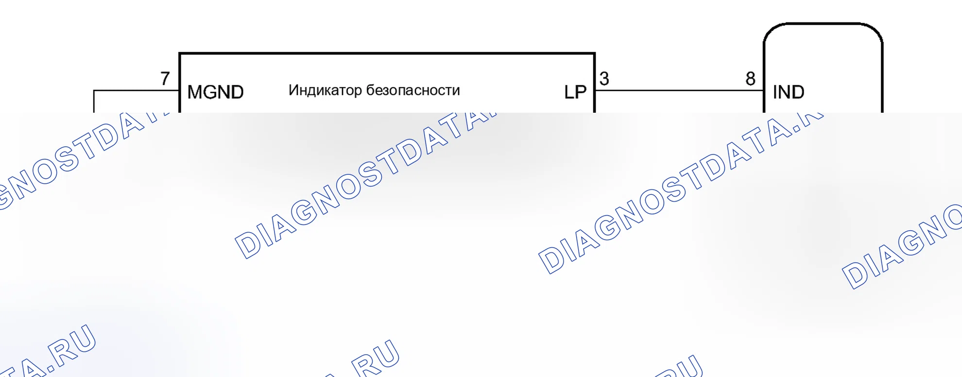 Рис. 320: электросхема. Toyota Sienna III