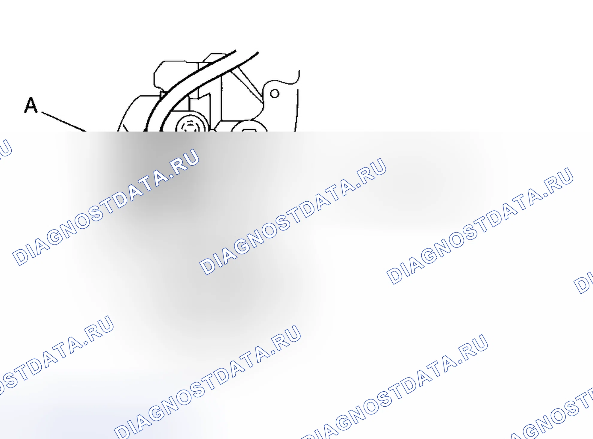 Рис. 15: Примечание по установке тормозного шланга. Mazda 5 I