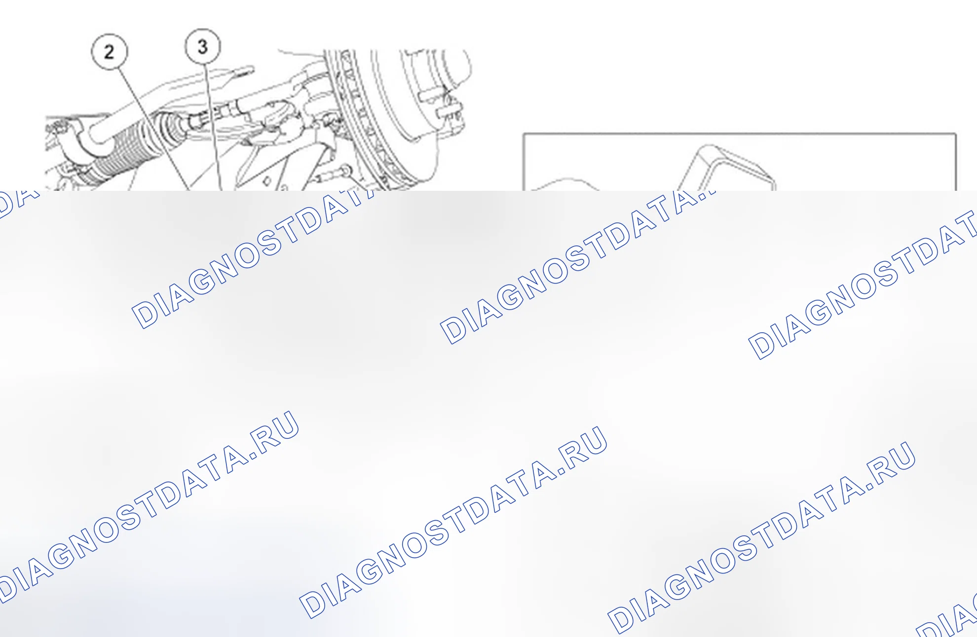 Рис. 1: Нижний рычаг - подвеска с цилиндрической пружиной. Ford Ranger II